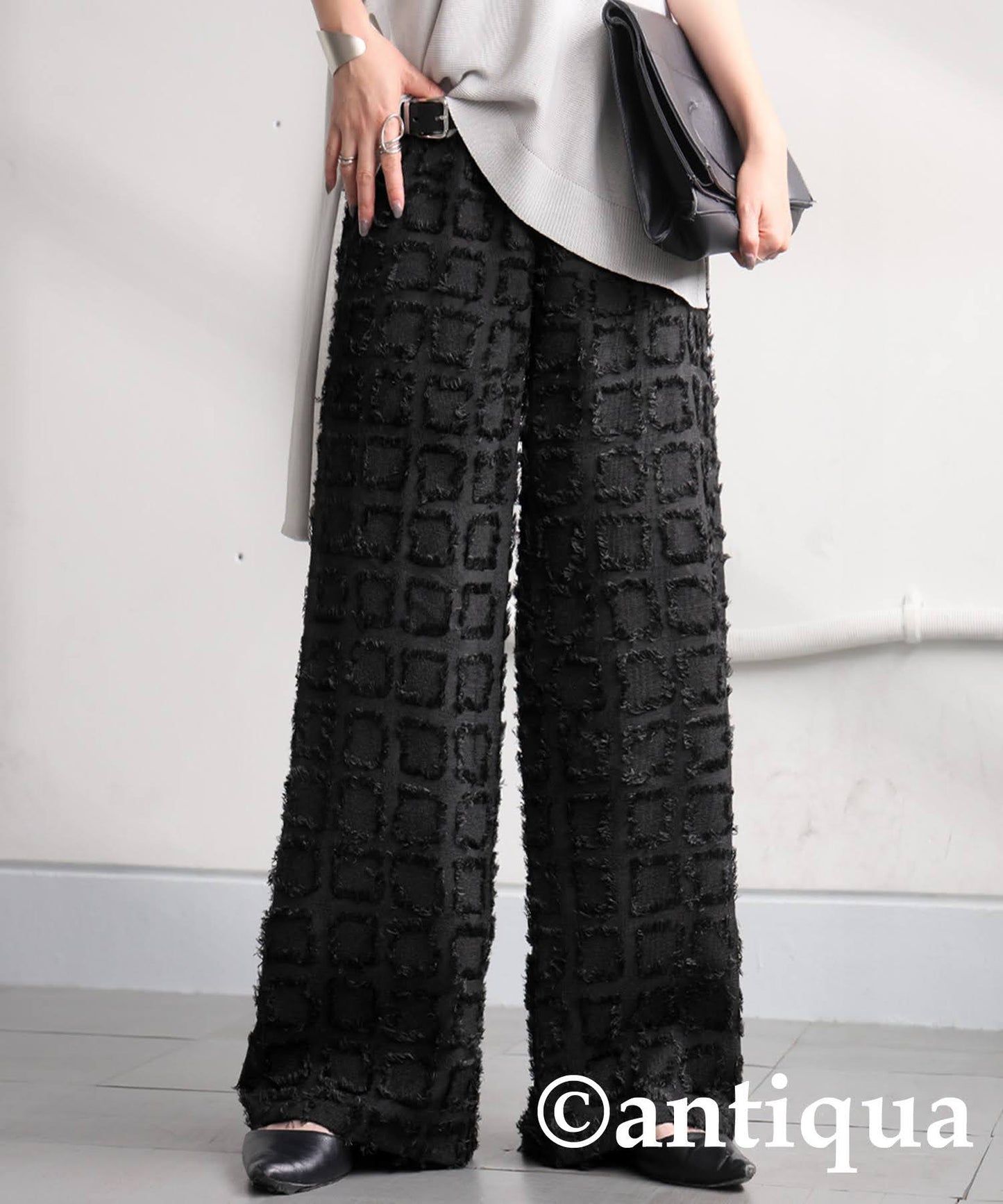 Ladies Fringe Jacquard Pants