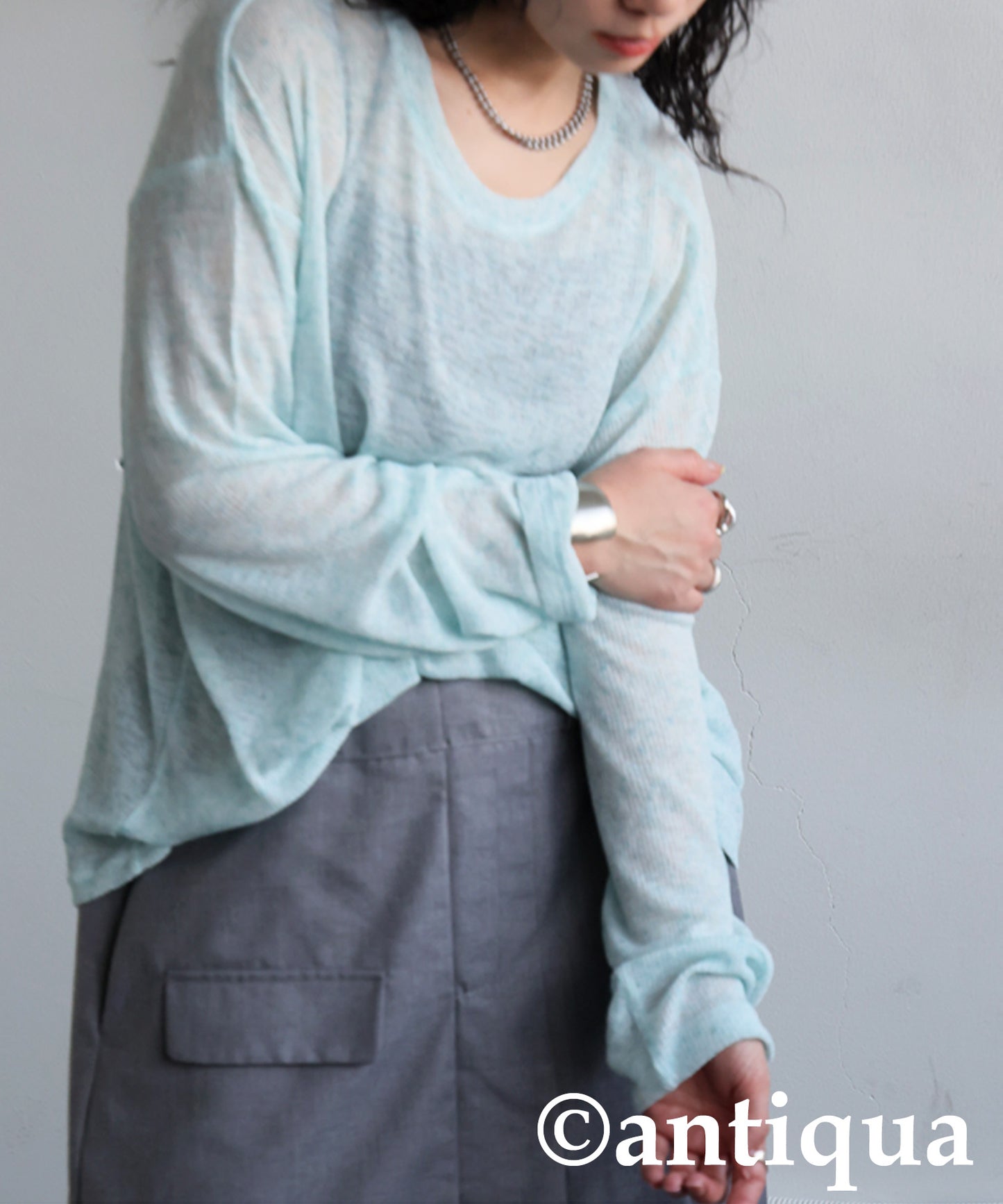 Ladies Heather Slub Tops