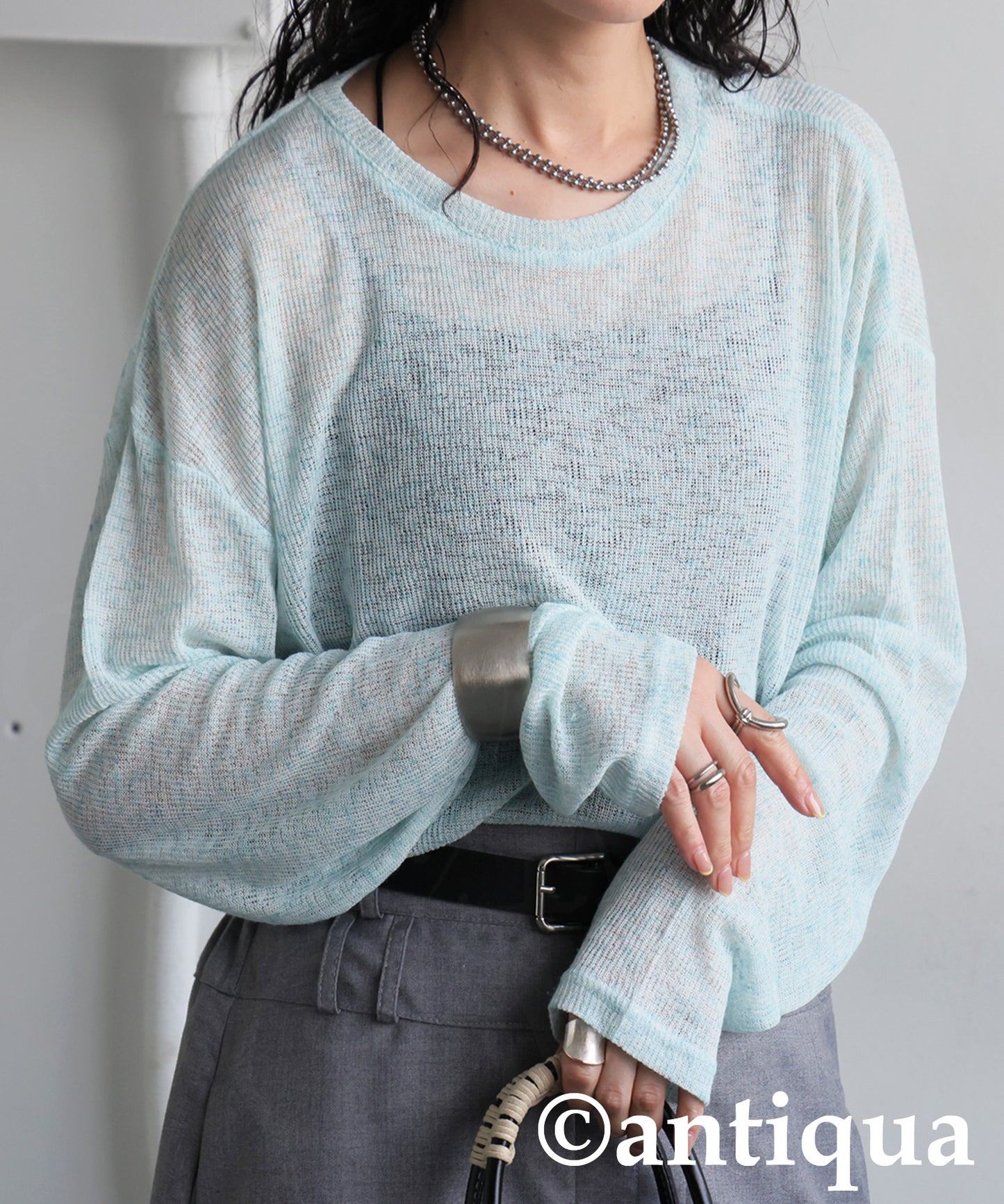 Ladies Heather Slub Tops