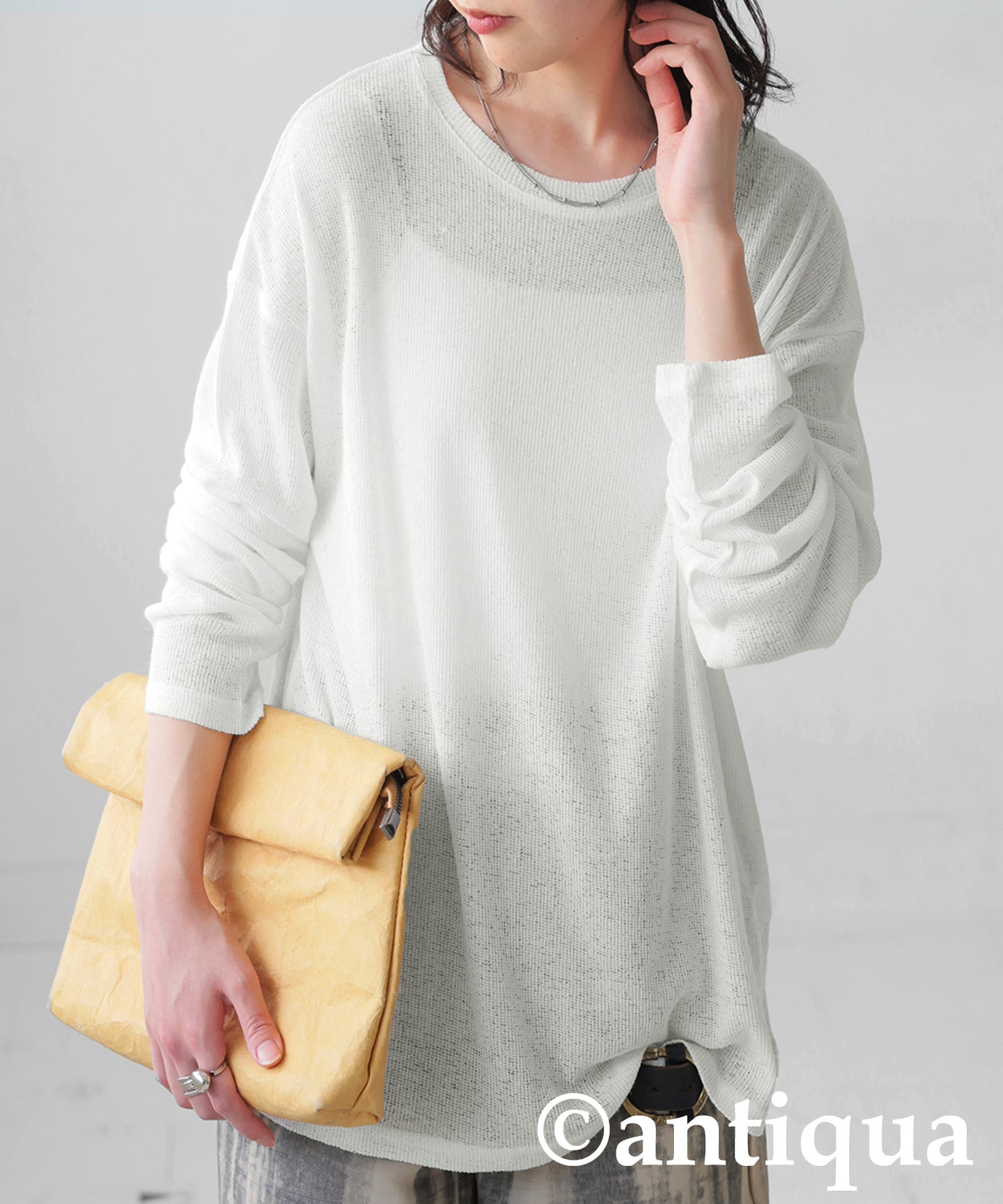 Ladies Heather Slub Tops