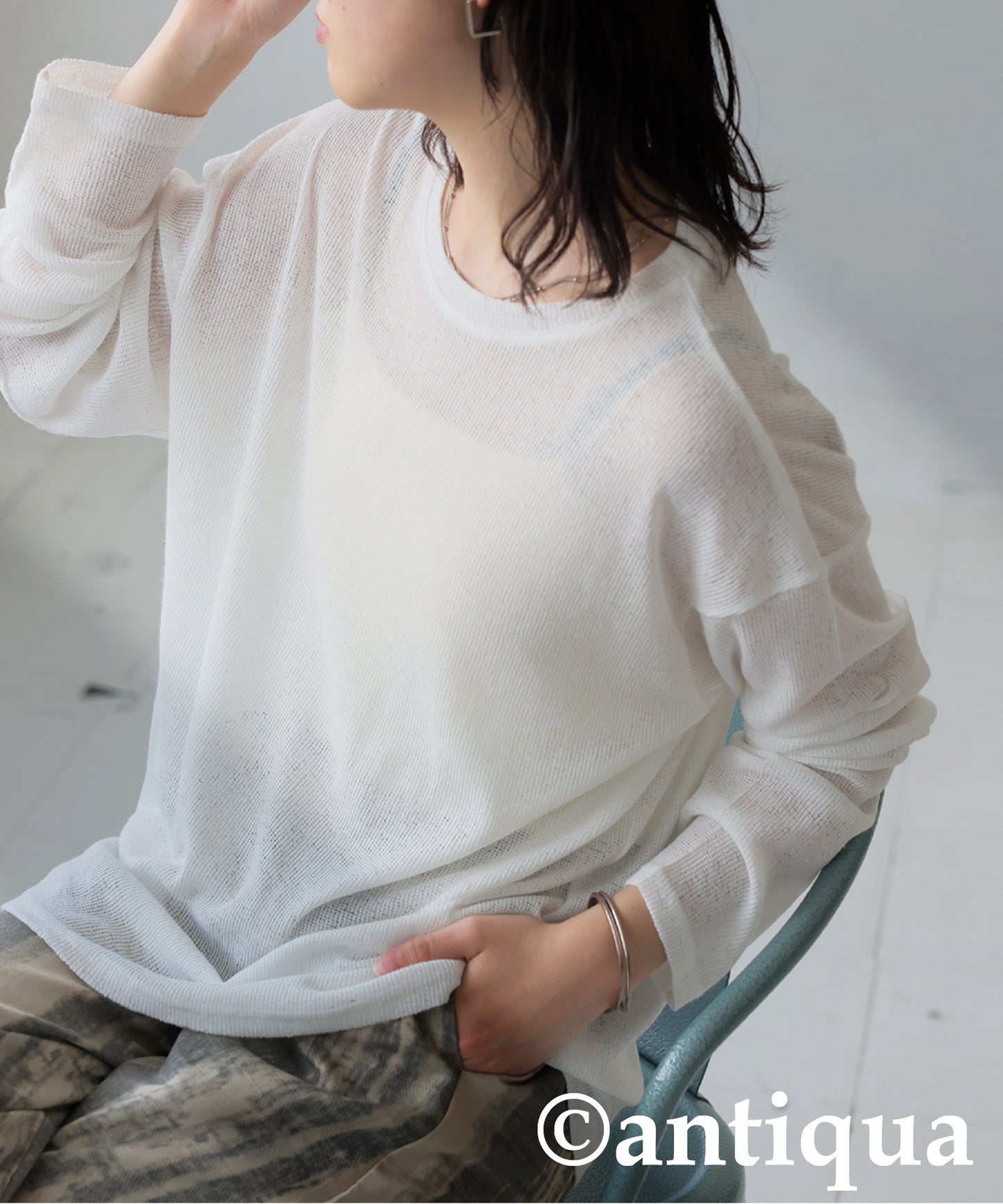 Ladies Heather Slub Tops