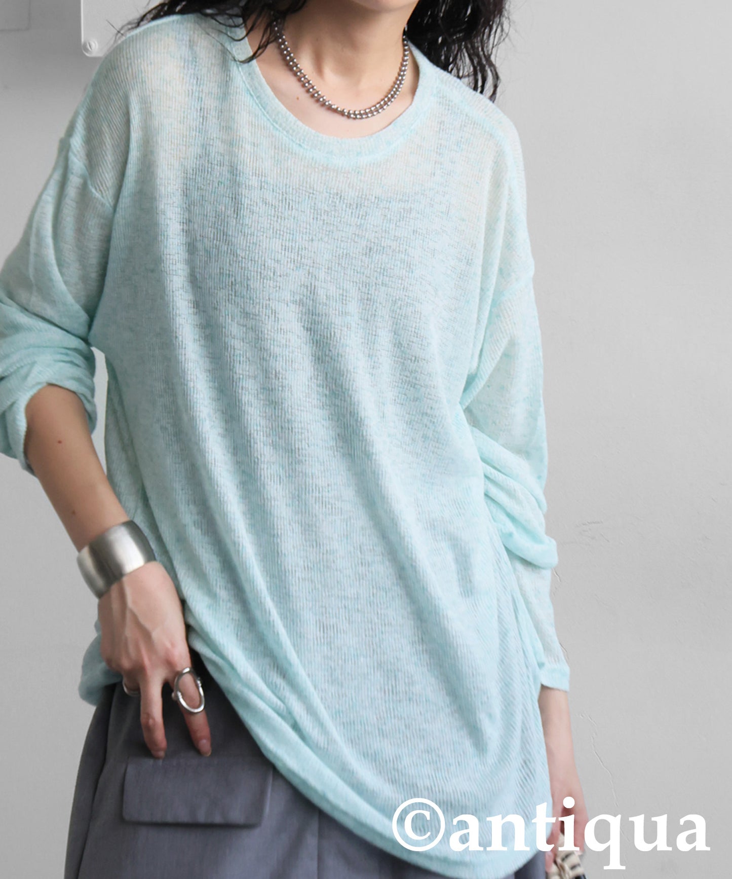 Ladies Heather Slub Tops