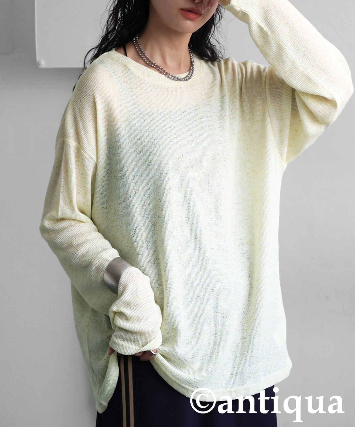 Ladies Heather Slub Tops