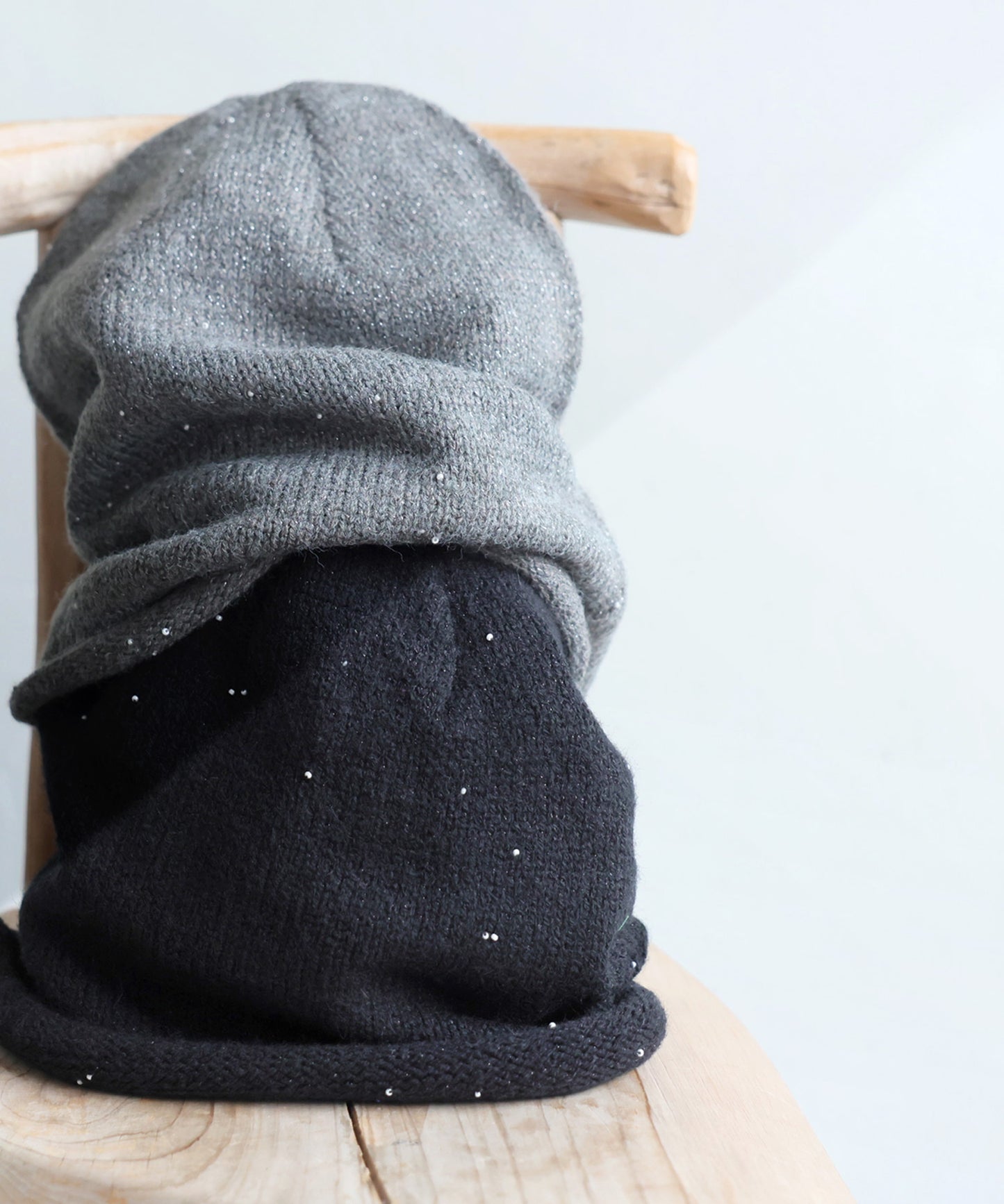 Pearl Knit Hat Ladies