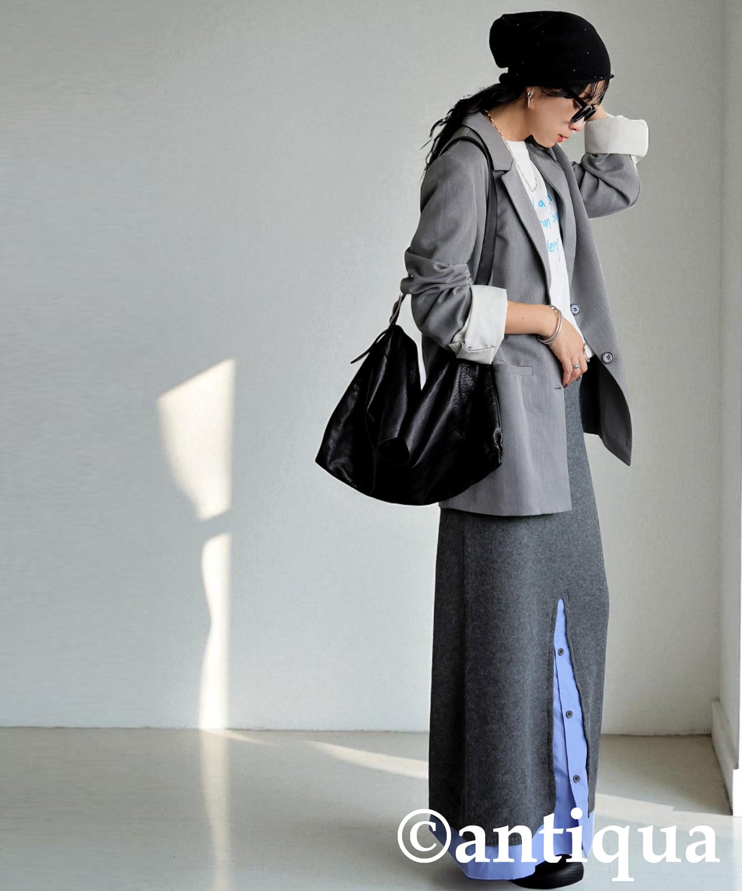 Pearl Knit Hat Ladies