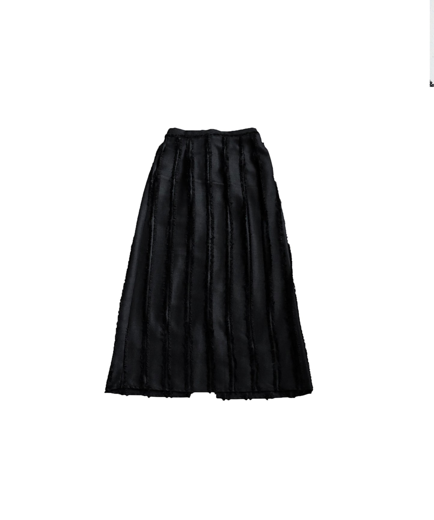 Ladies Striped Fringe Skirt