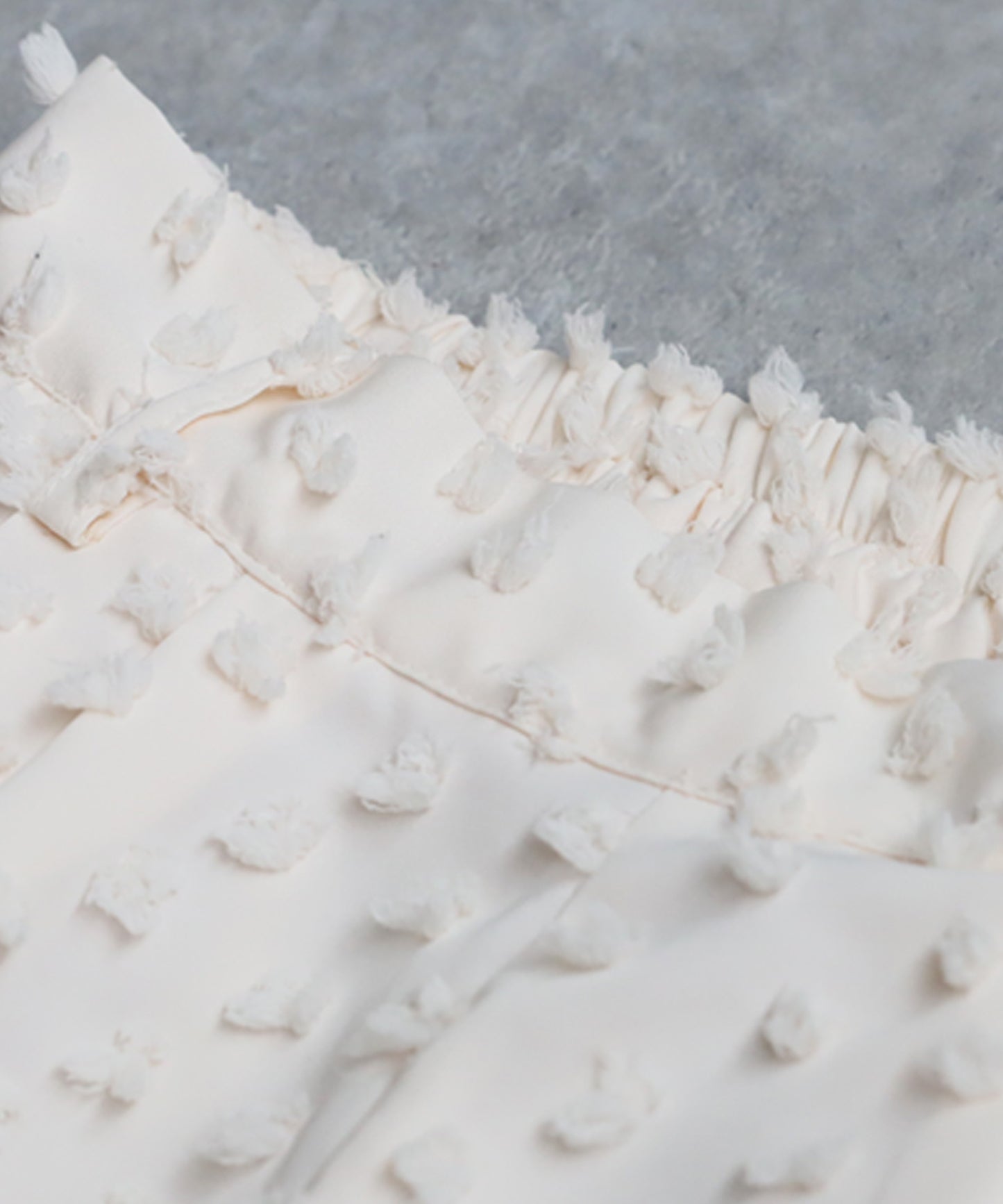 Ladies Fringe Wide Straight Pants