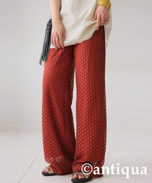 Ladies Openwork Pants