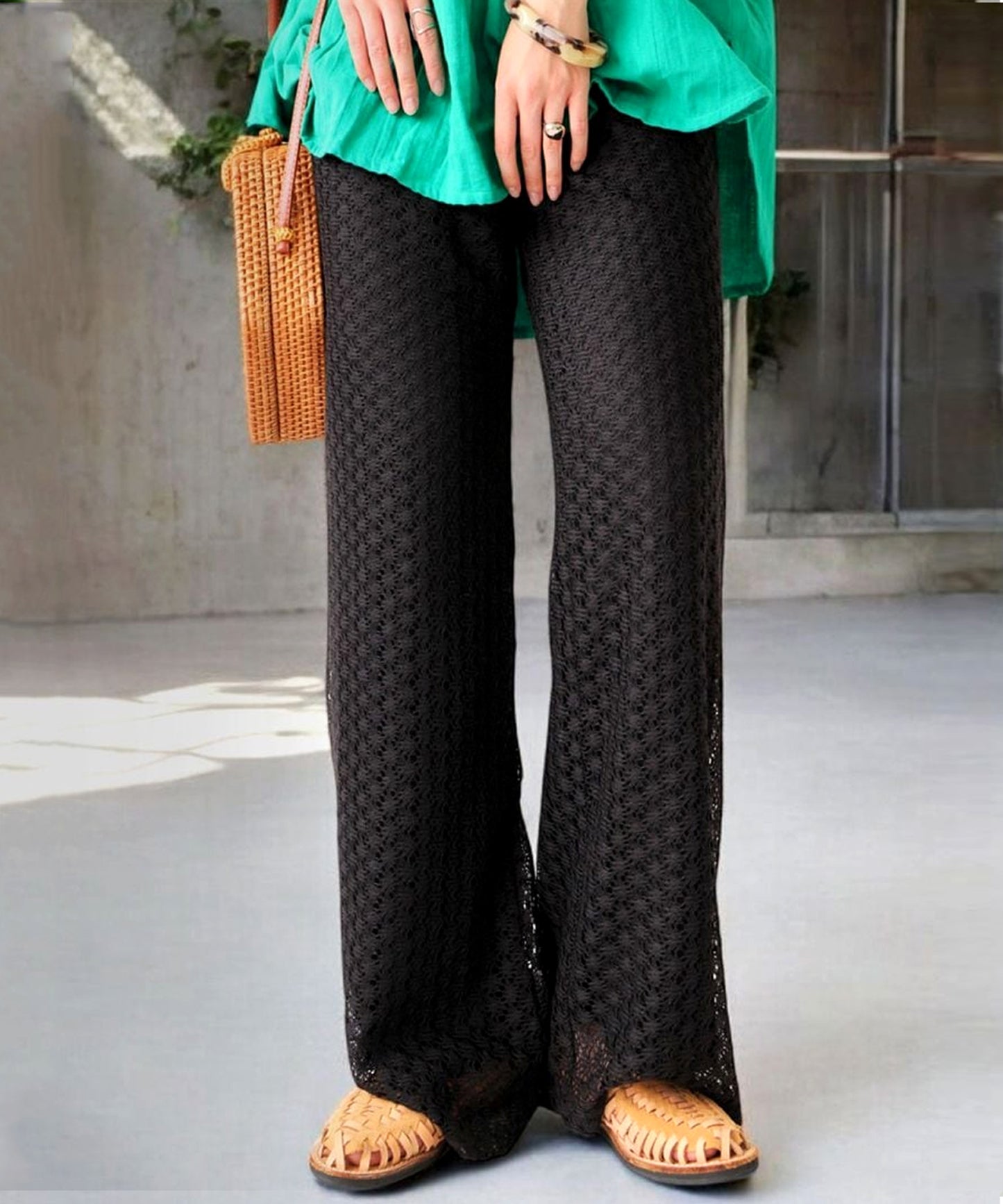 Ladies Openwork Pants