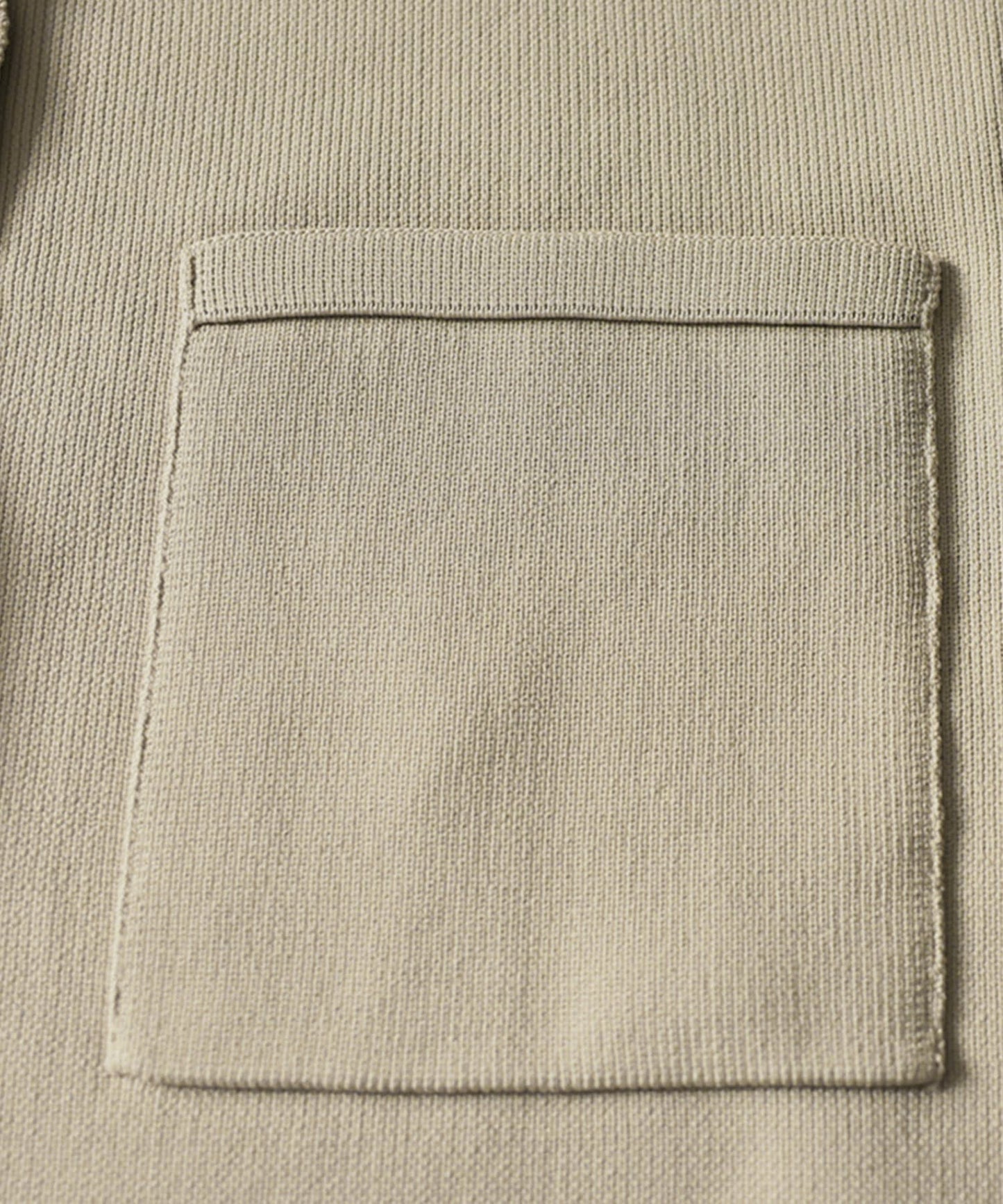 Jacket-Style Double-Breasted Knit Vest Ladies