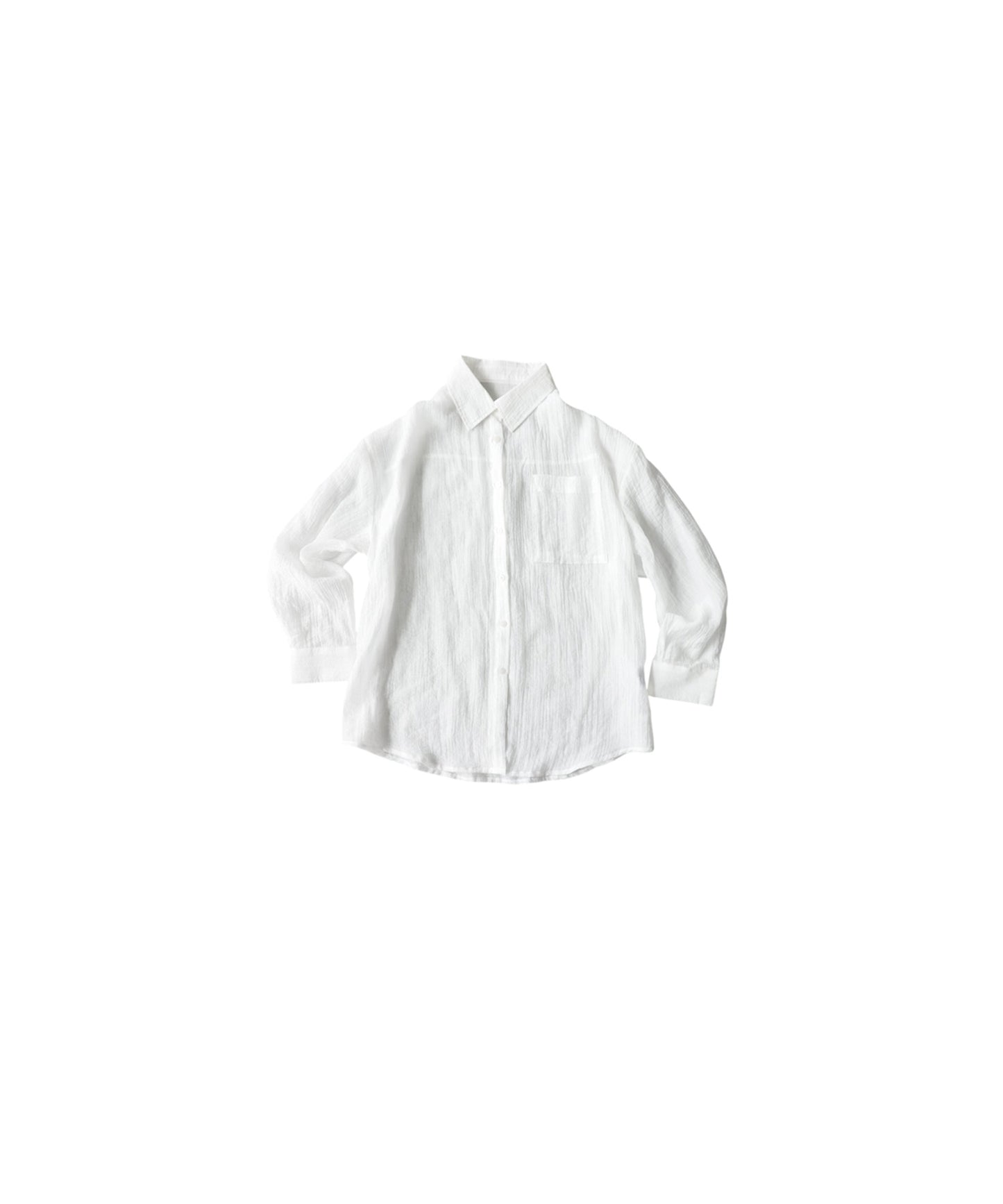 Sheer Washer Shirt Ladies