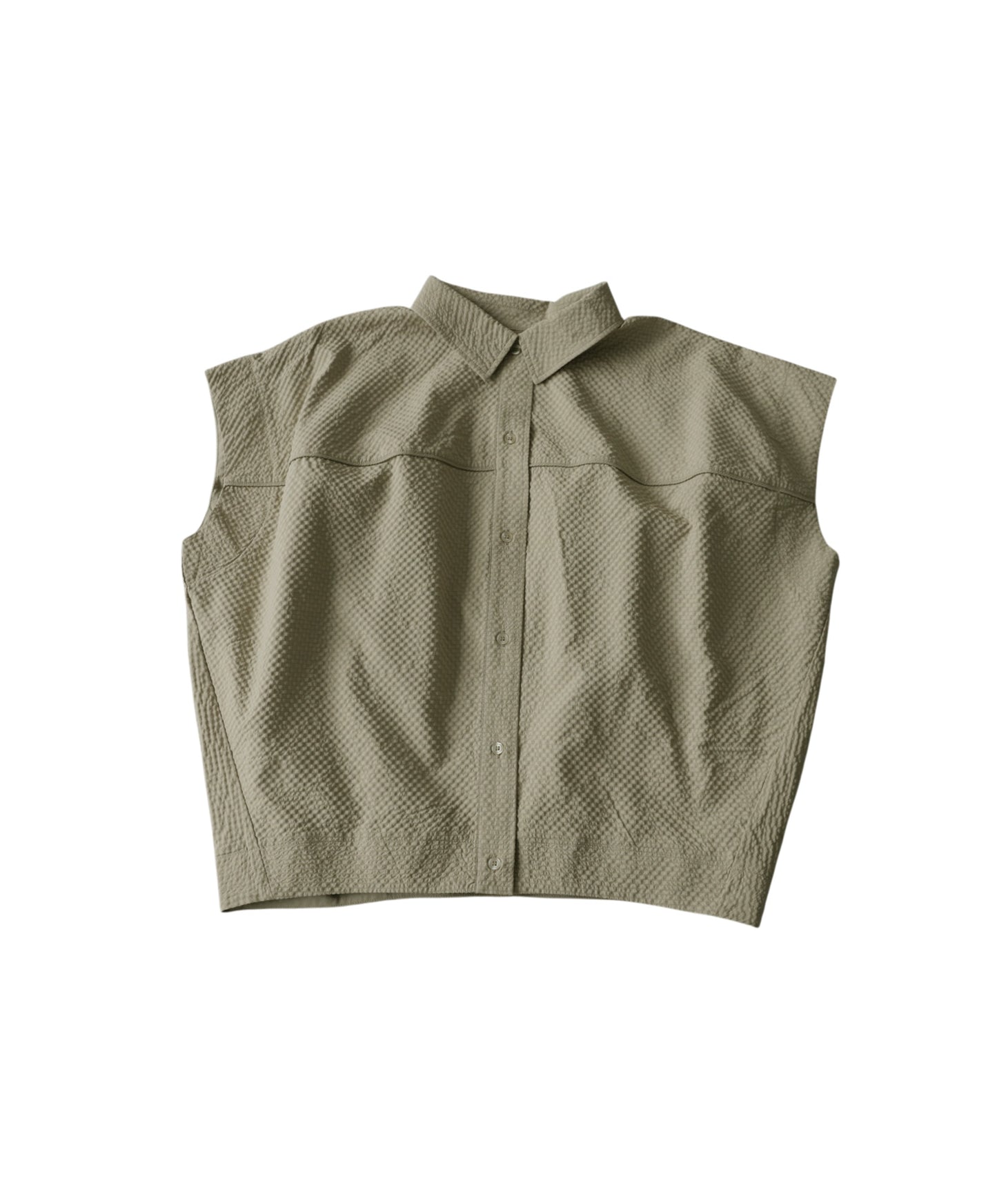 French Sleeve Sheer Shirt Ladies