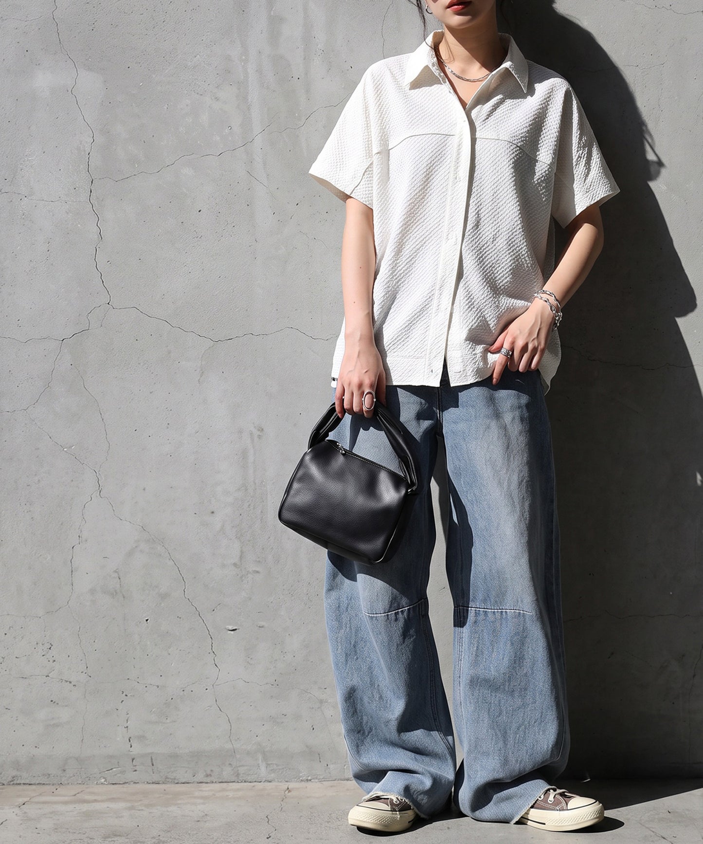 French Sleeve Sheer Shirt Ladies