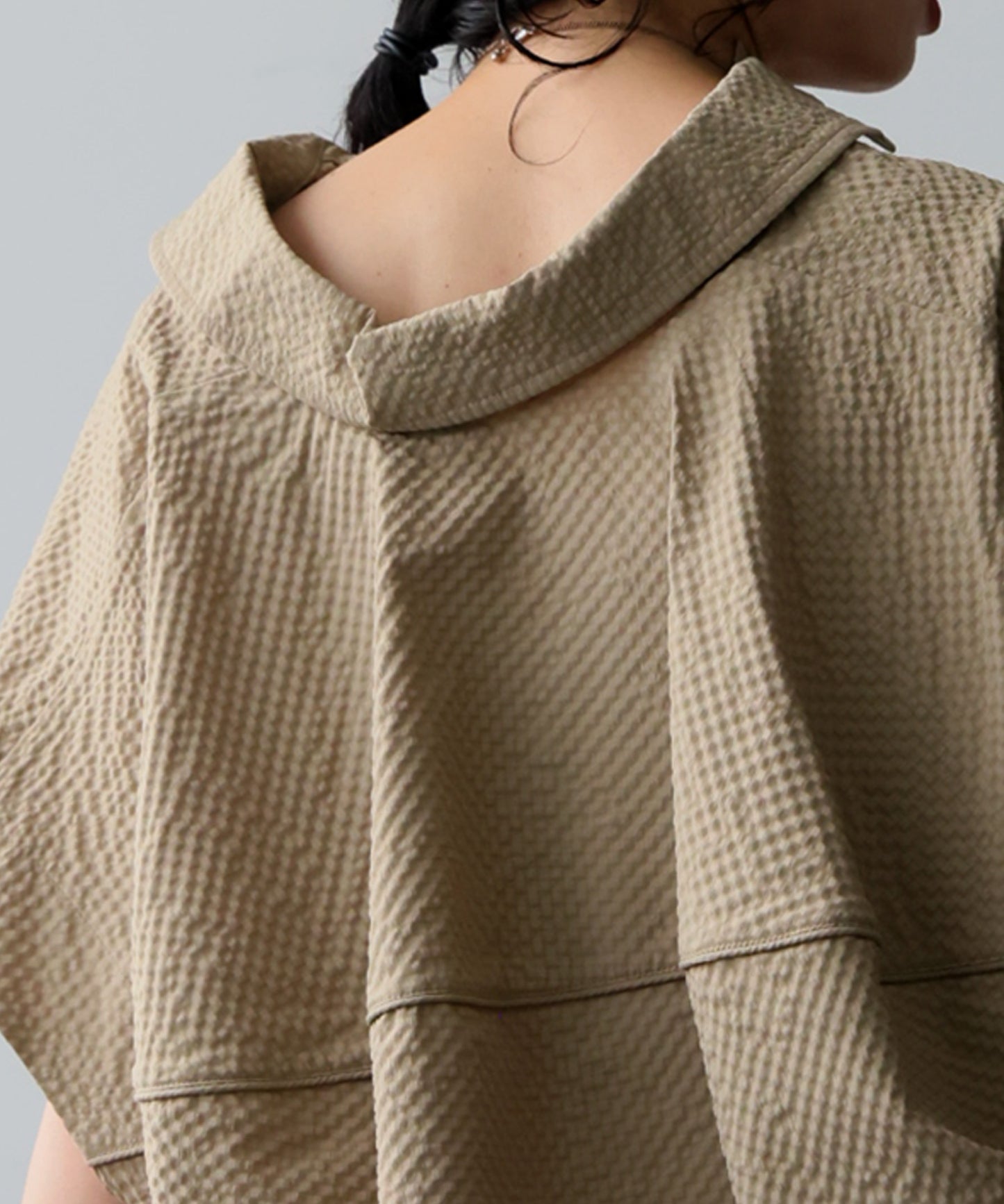 French Sleeve Sheer Shirt Ladies