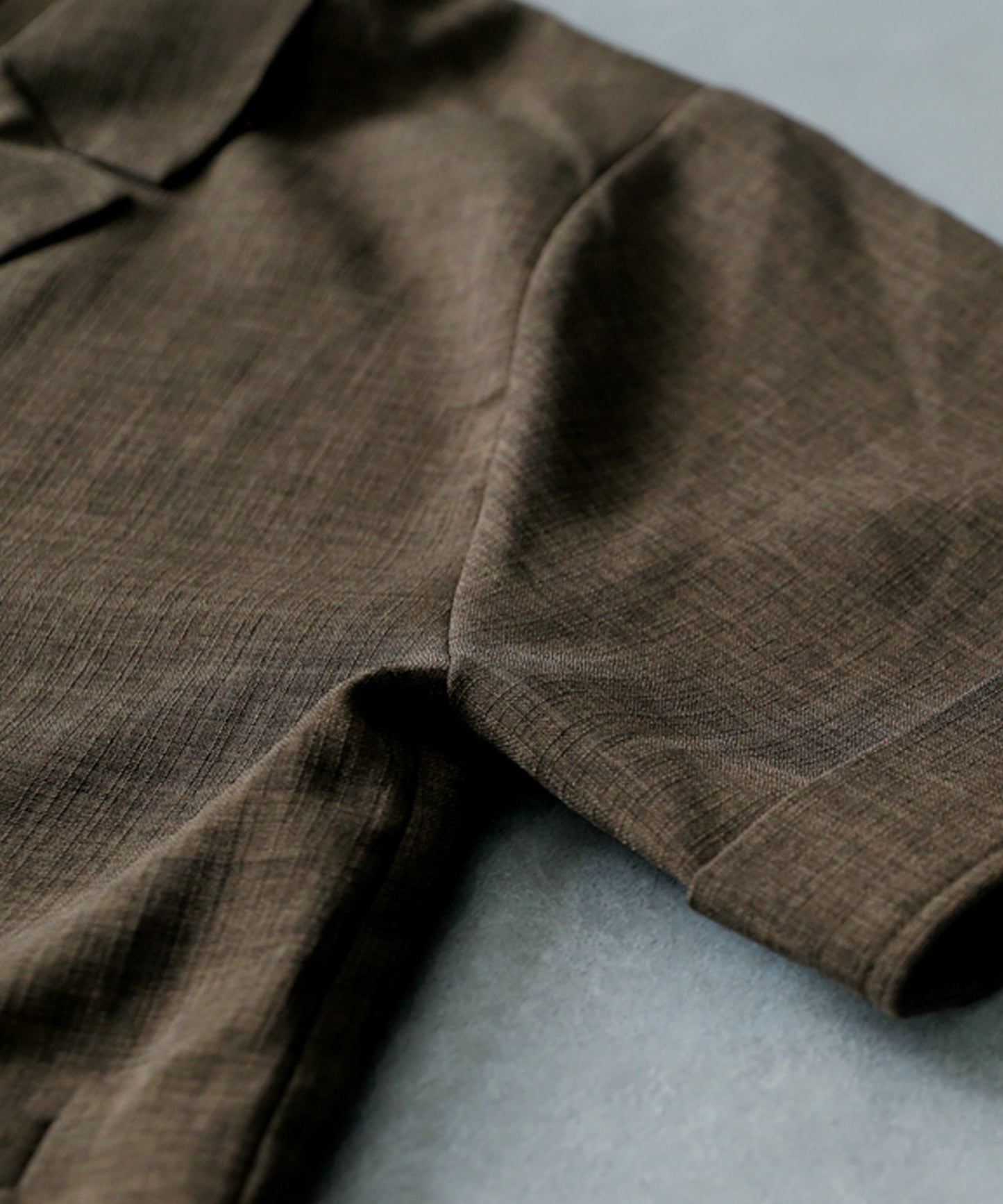 Slub Tweed Double-Breasted Tailored Jacket Ladies