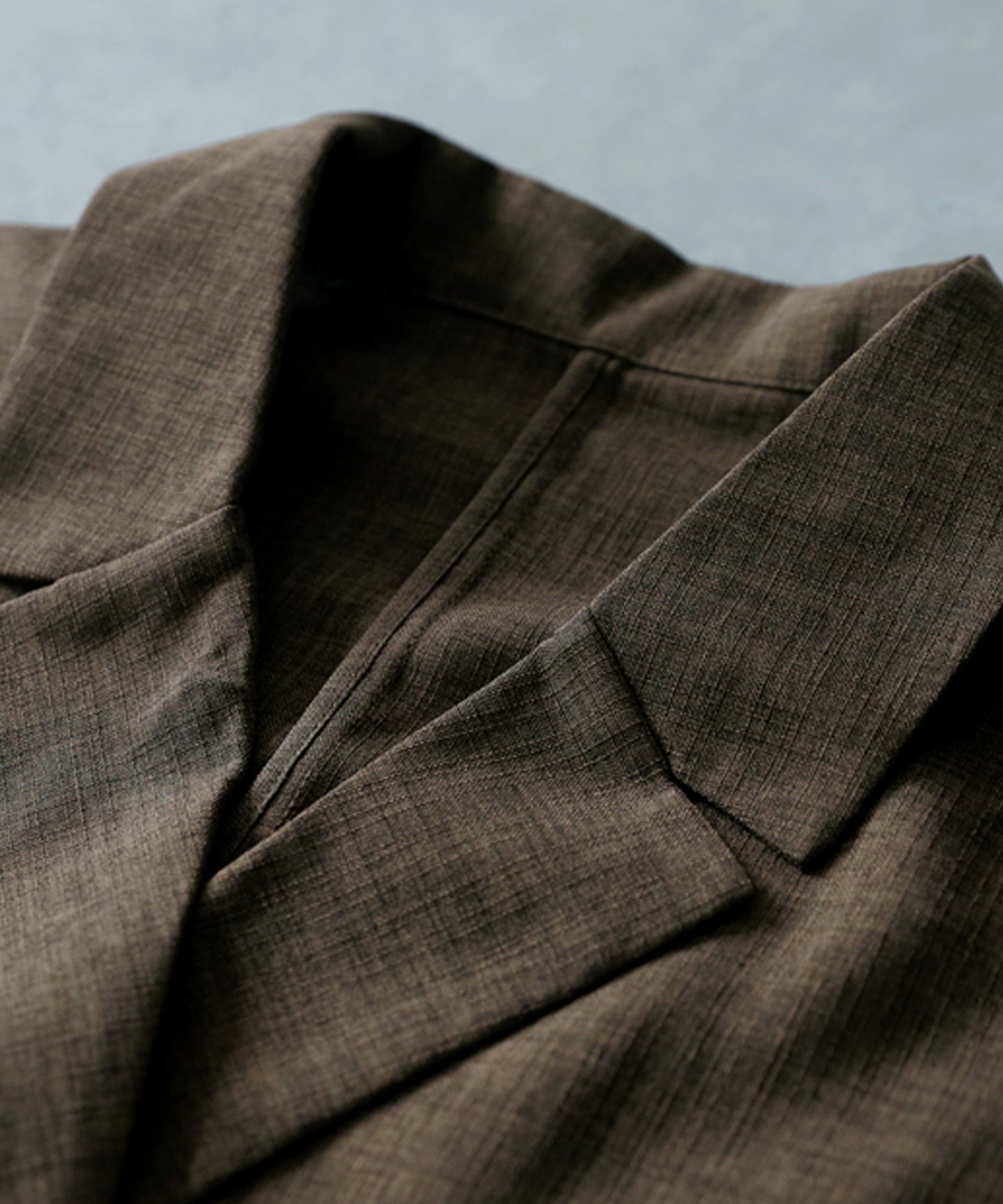 Slub Tweed Double-Breasted Tailored Jacket Ladies