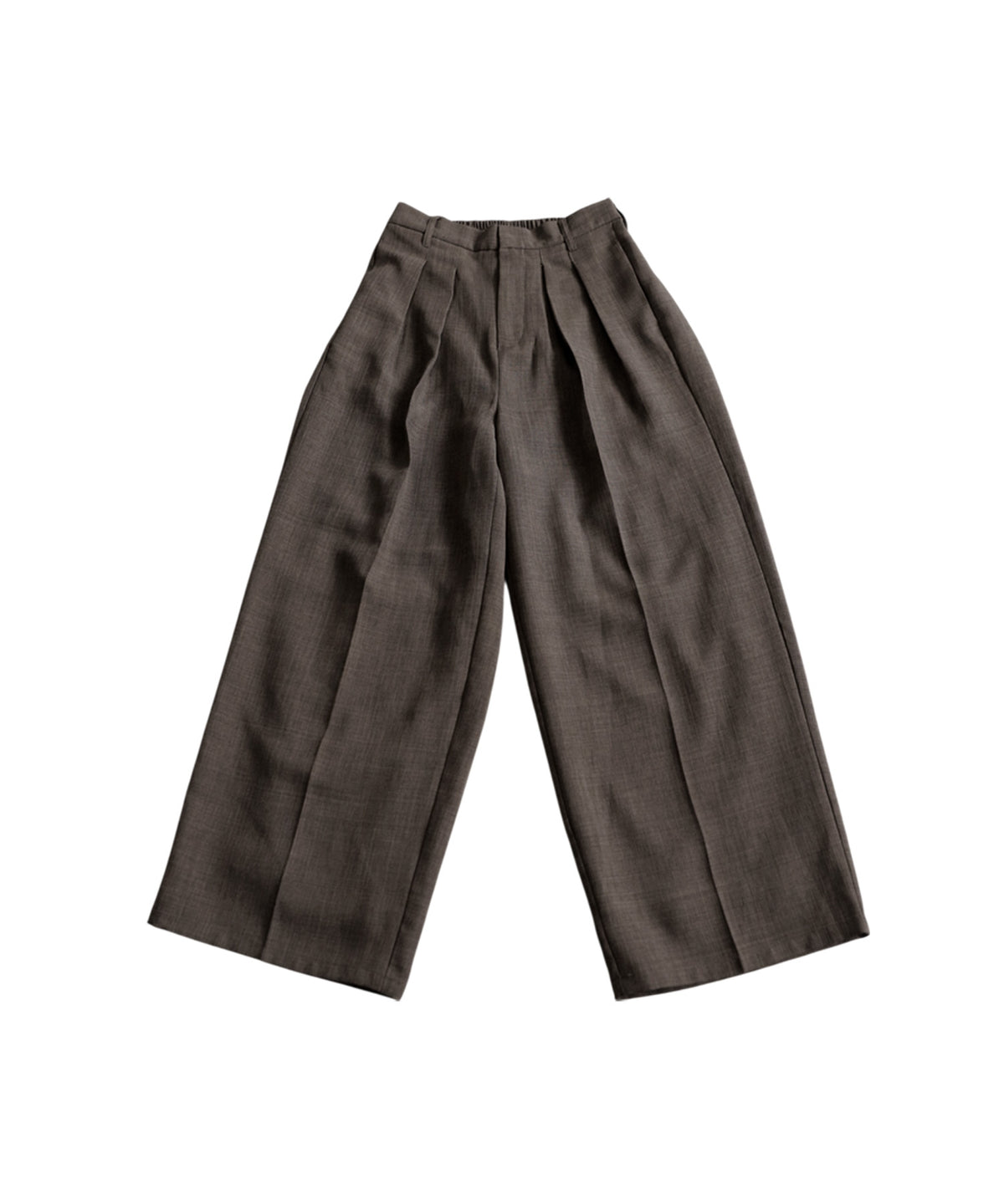 Center-Pleated Wide-Leg Pants Ladies