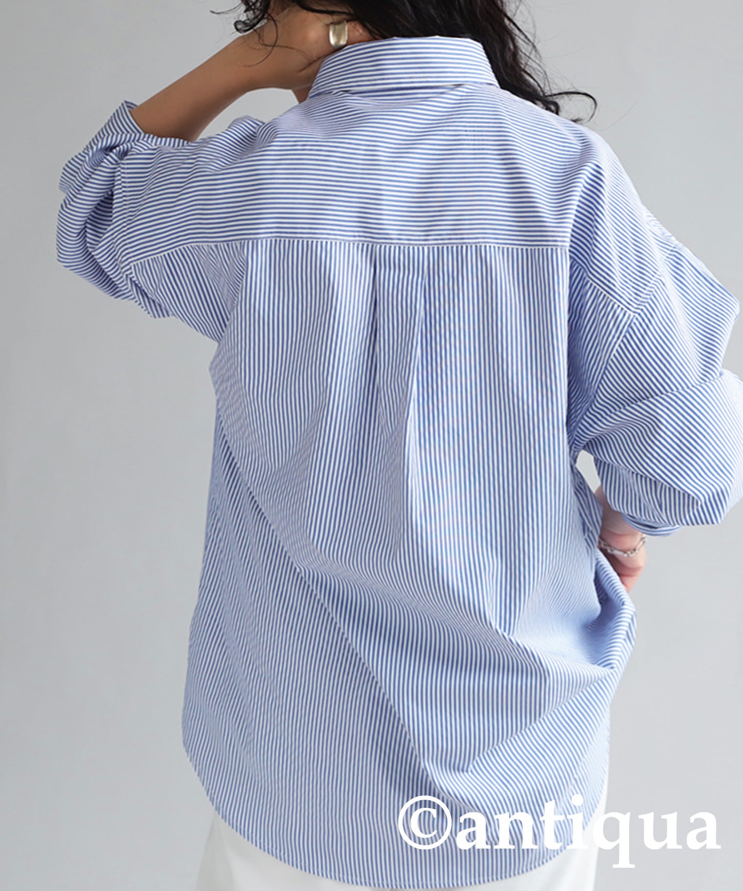 Stripe Overshirt Ladies