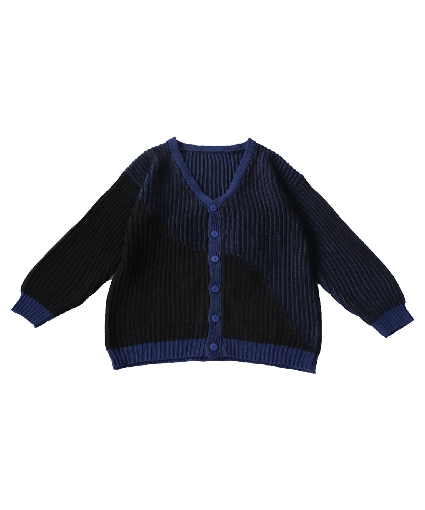 Color Knit Cardigan Ladies