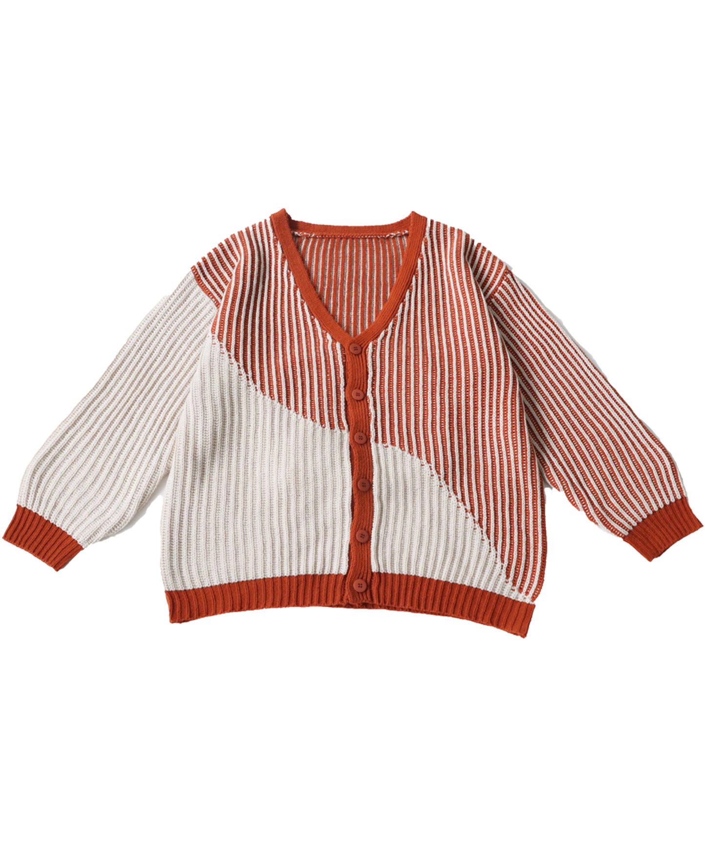 Color Knit Cardigan Men's