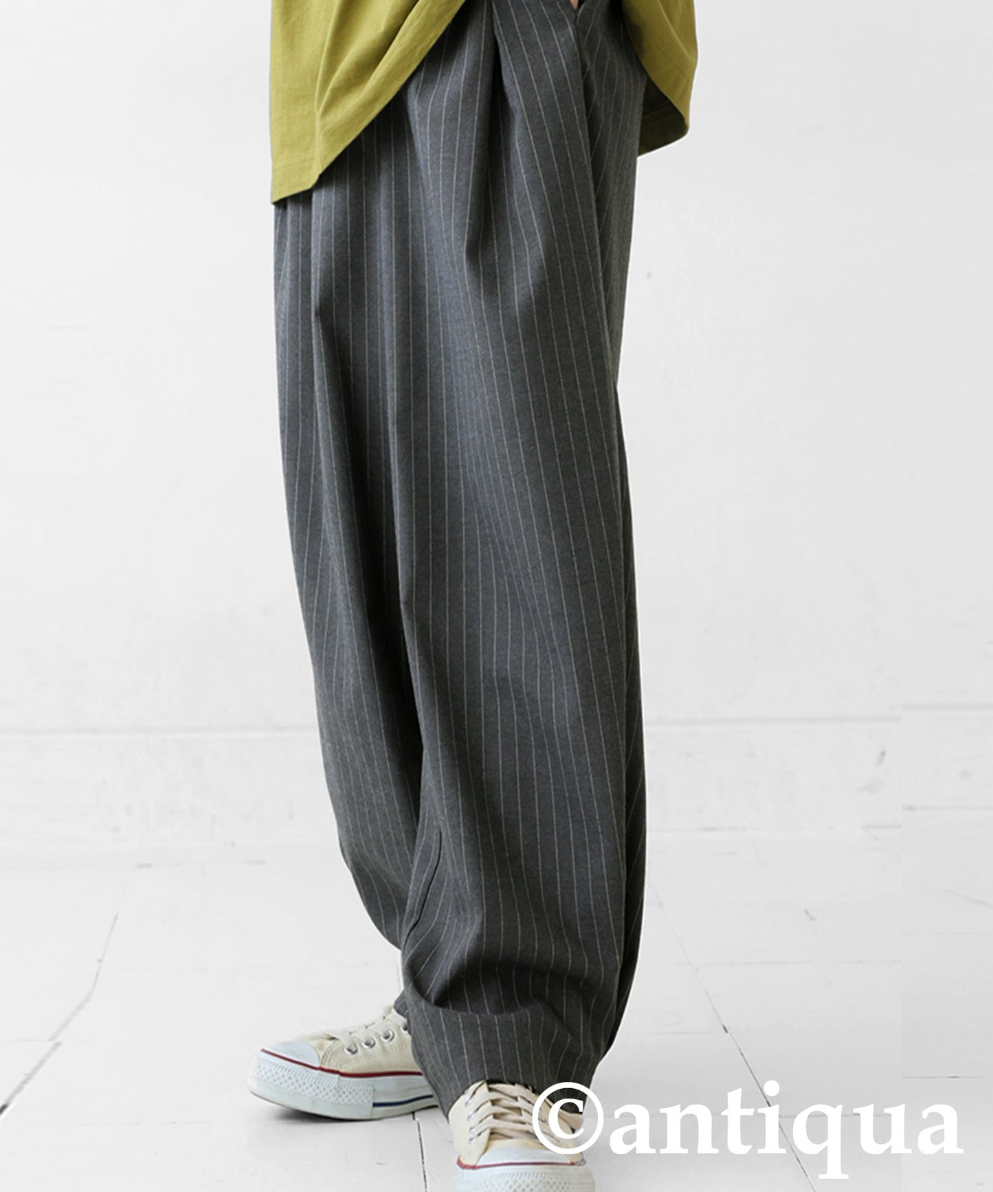 Striped Tuck Pants Men's