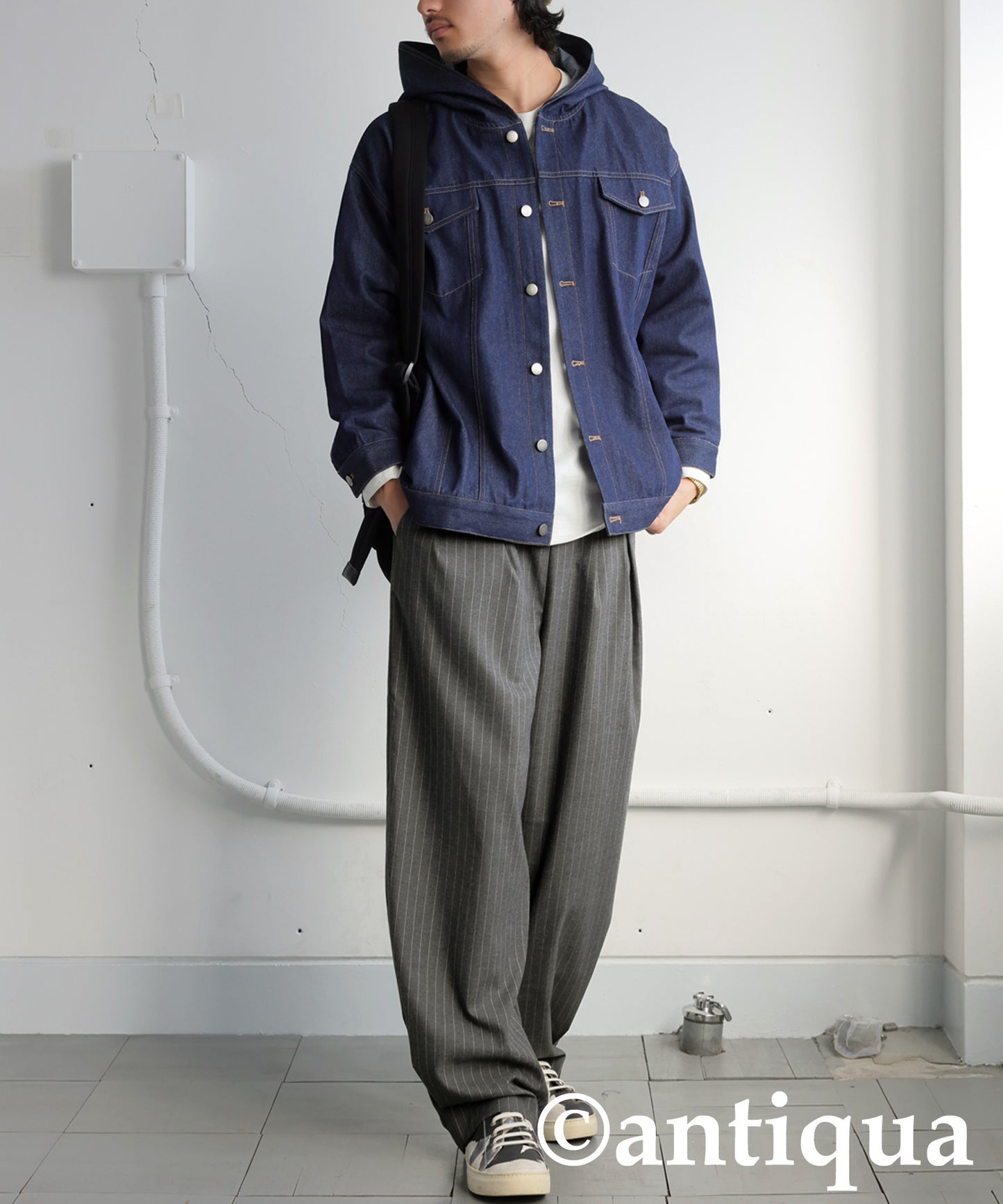 Striped Tuck Pants Men's