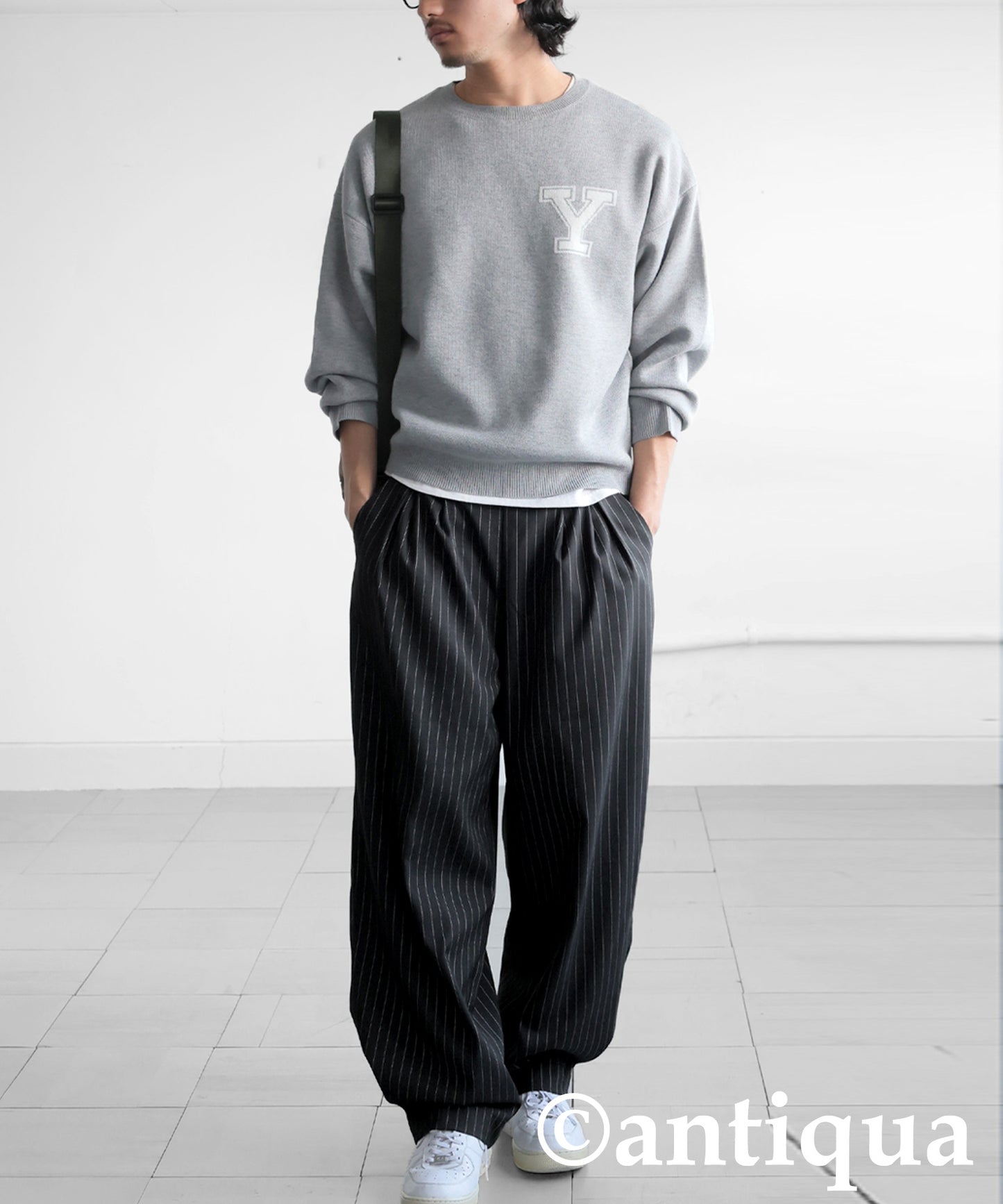 Striped Tuck Pants Men's