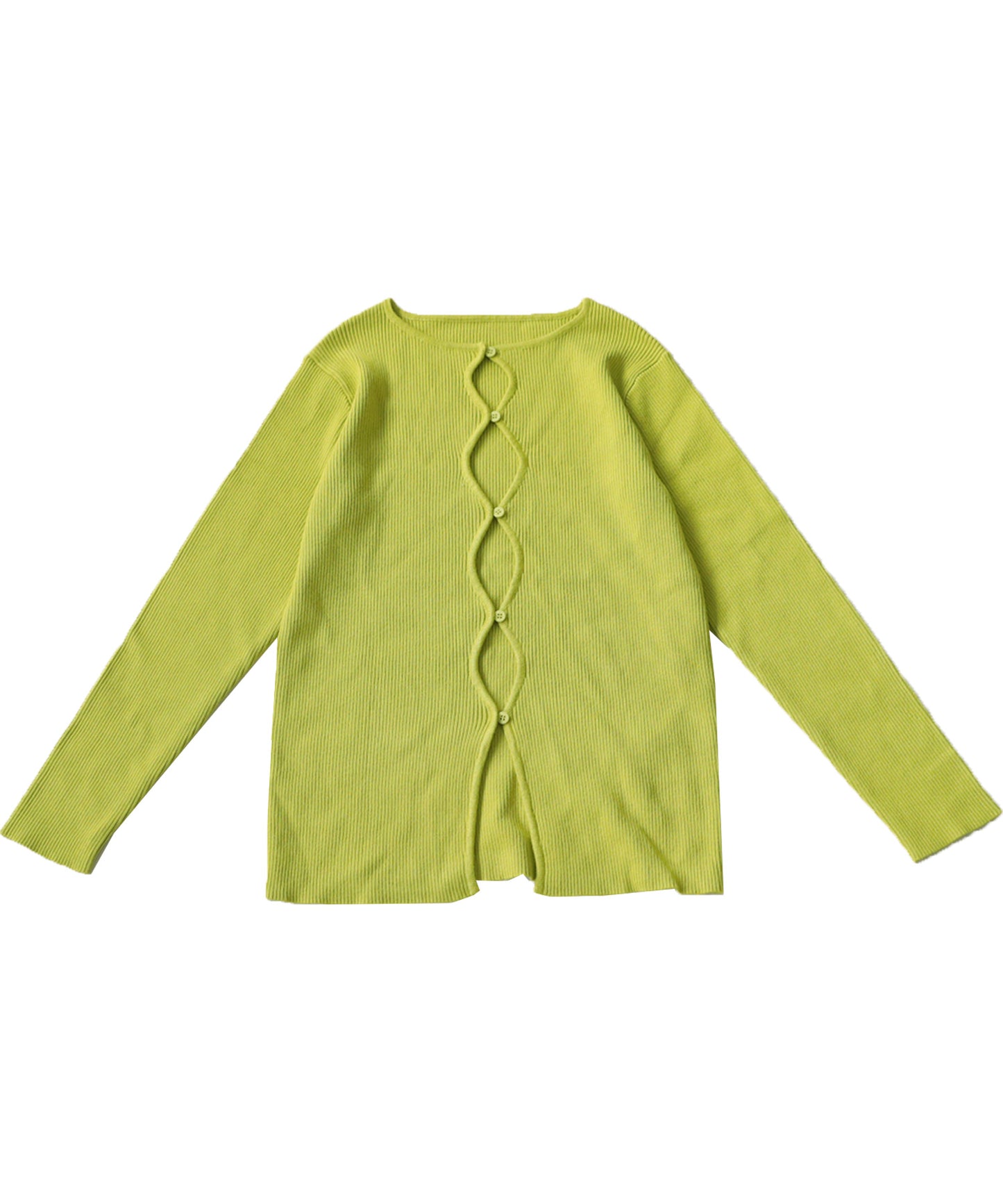 Wave Design Cardigan Ladies