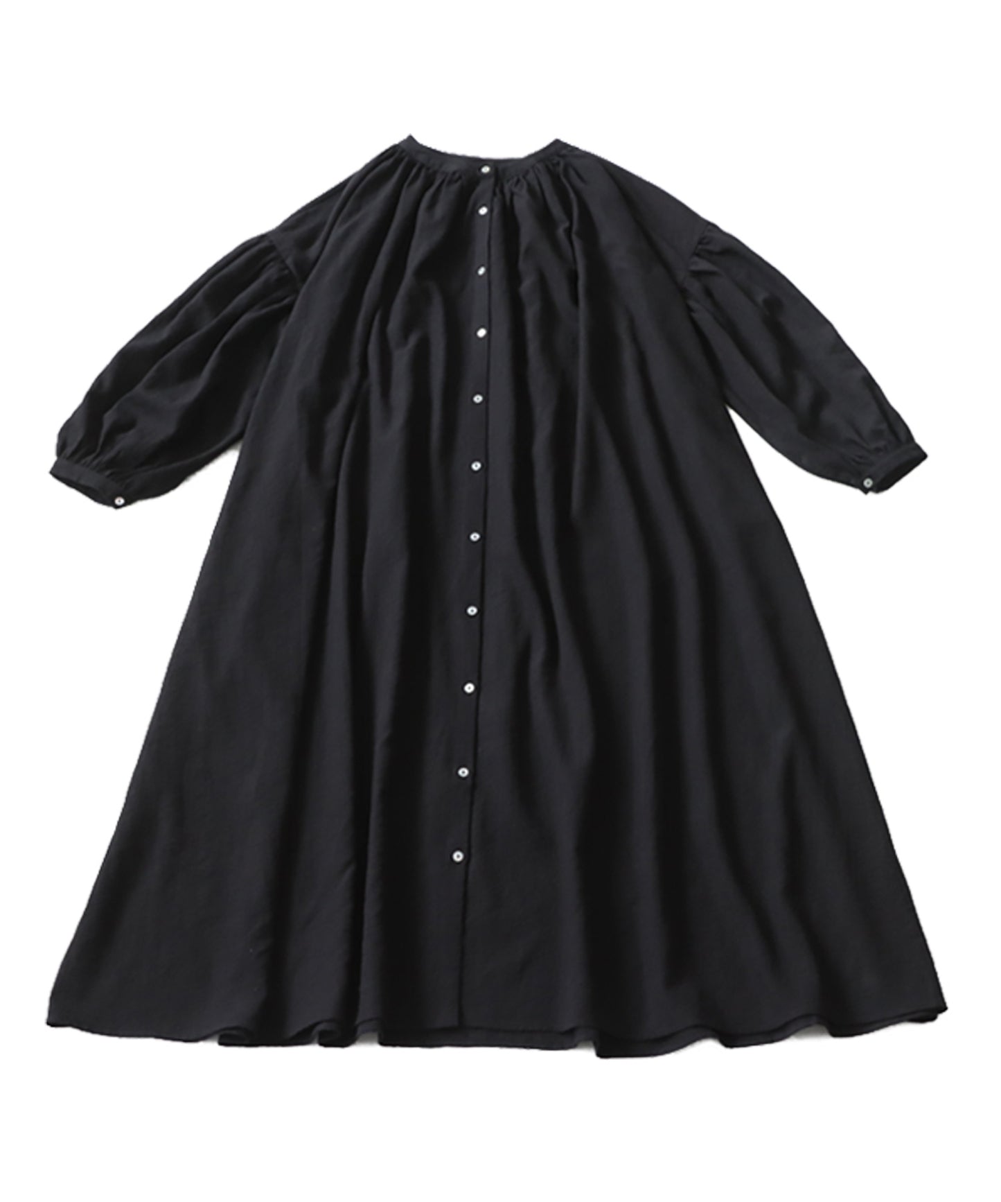 Volume Sleeve Casual Dress Ladies