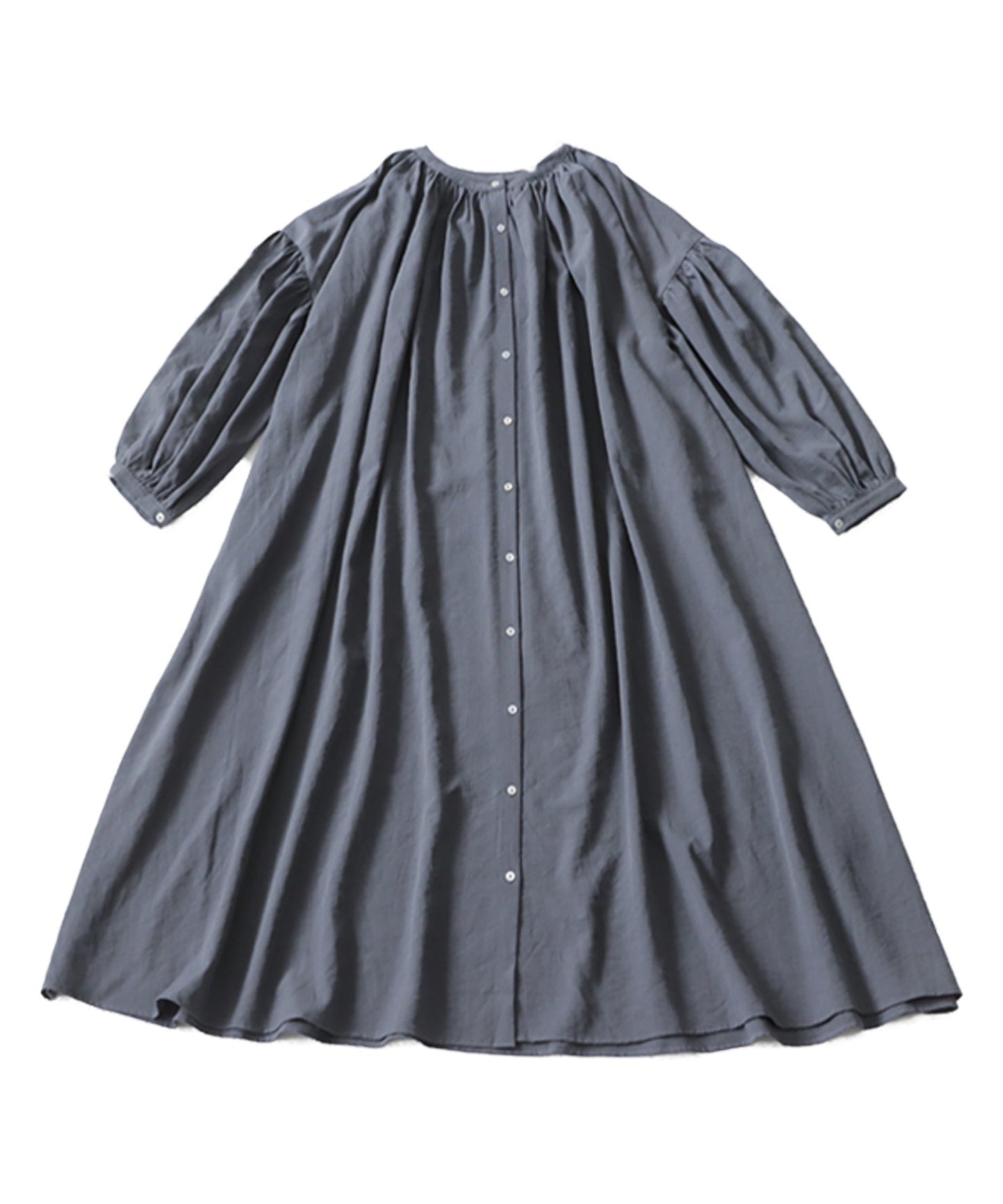 Volume Sleeve Casual Dress Ladies