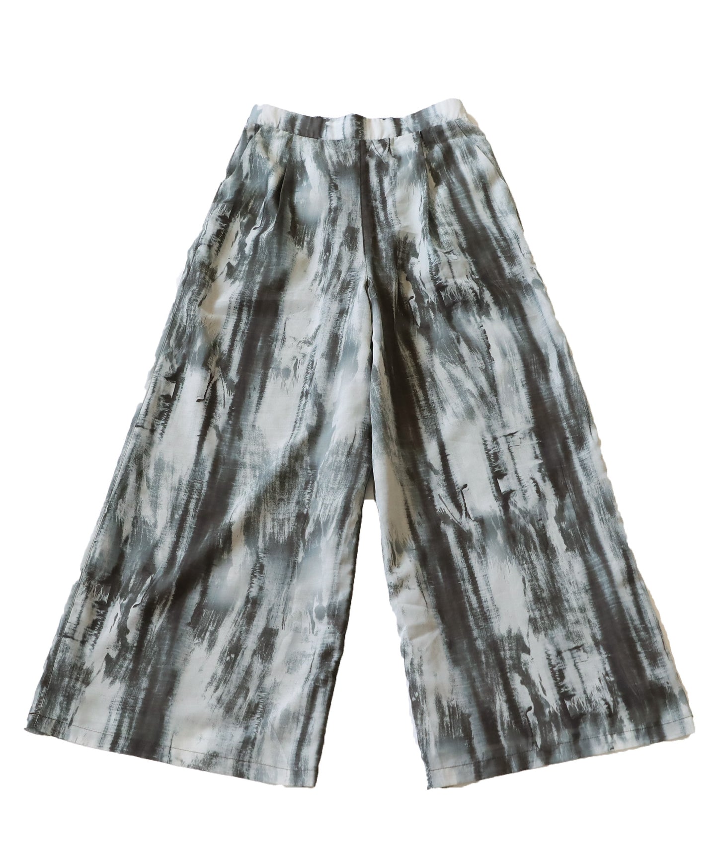 Pattern Wide Pants Ladies