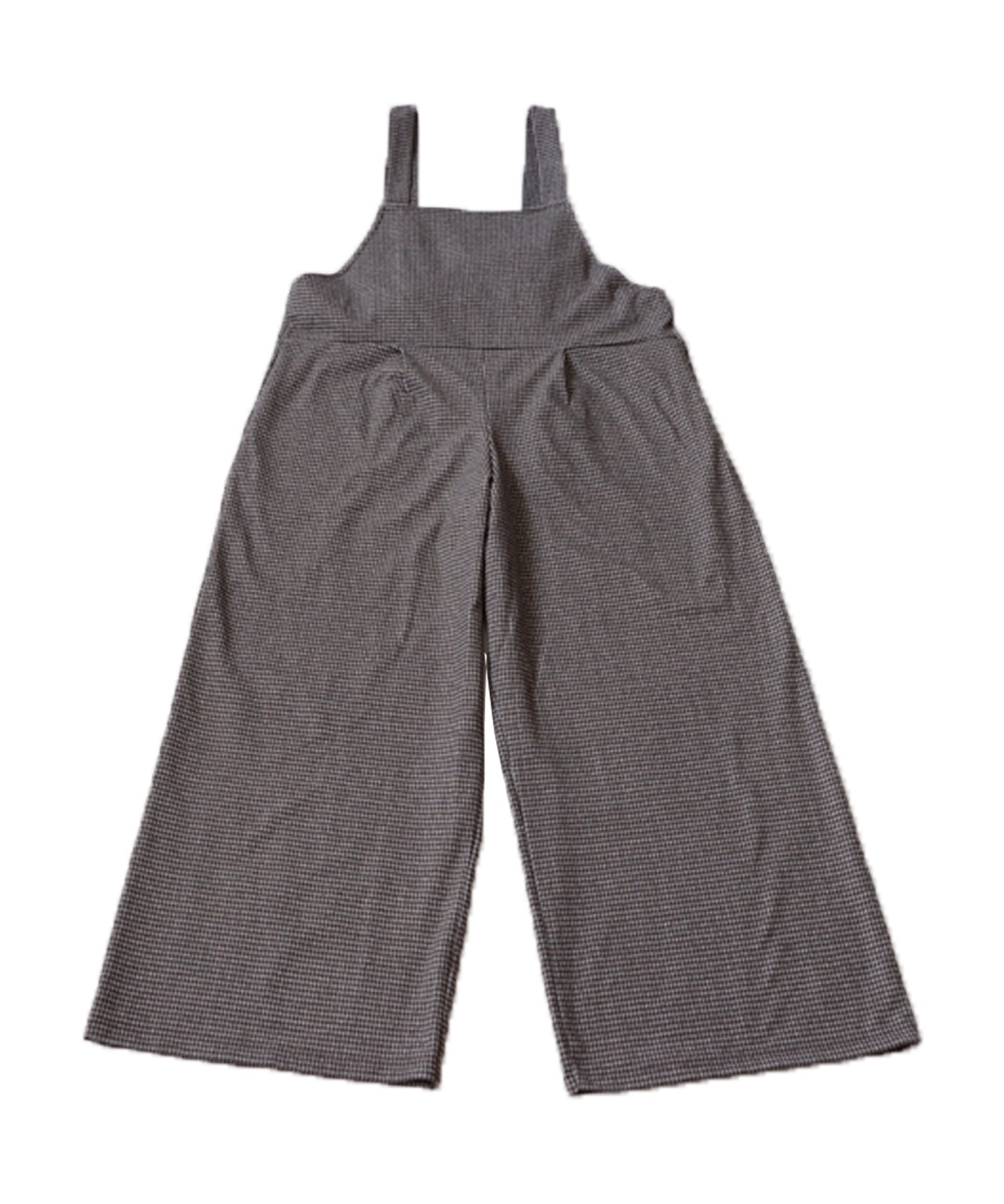 Ladies salopette(overalls) Long Bottoms CHIDORI（houndstooth check）