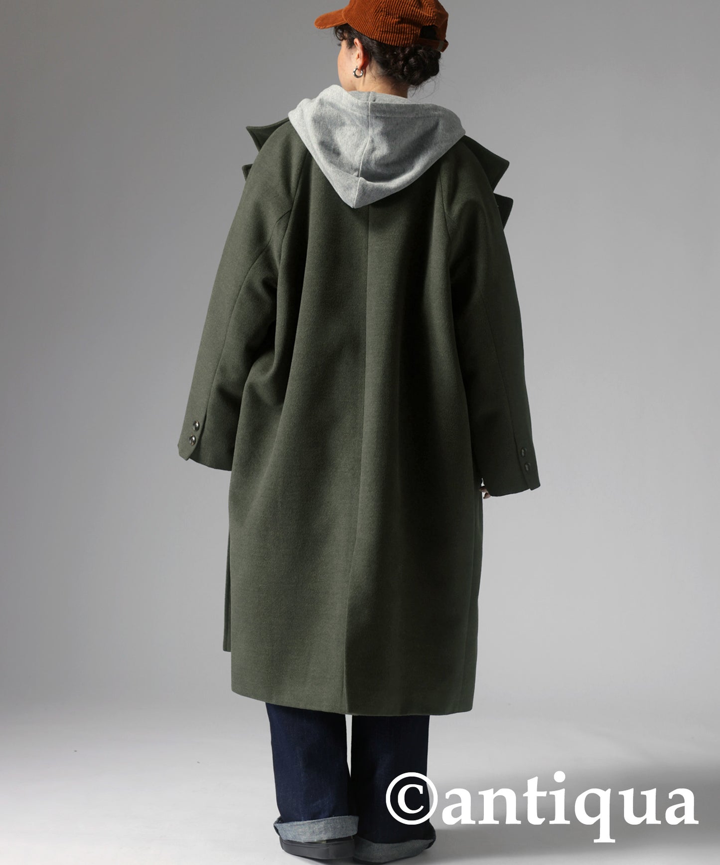 Stand collar Ladies coat outerwear