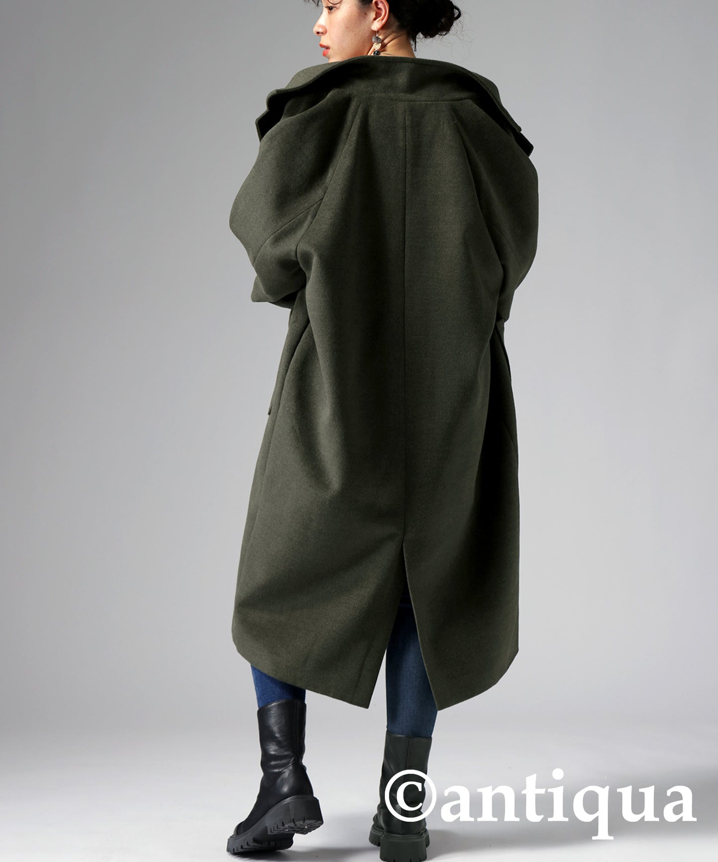 Stand collar Ladies coat outerwear