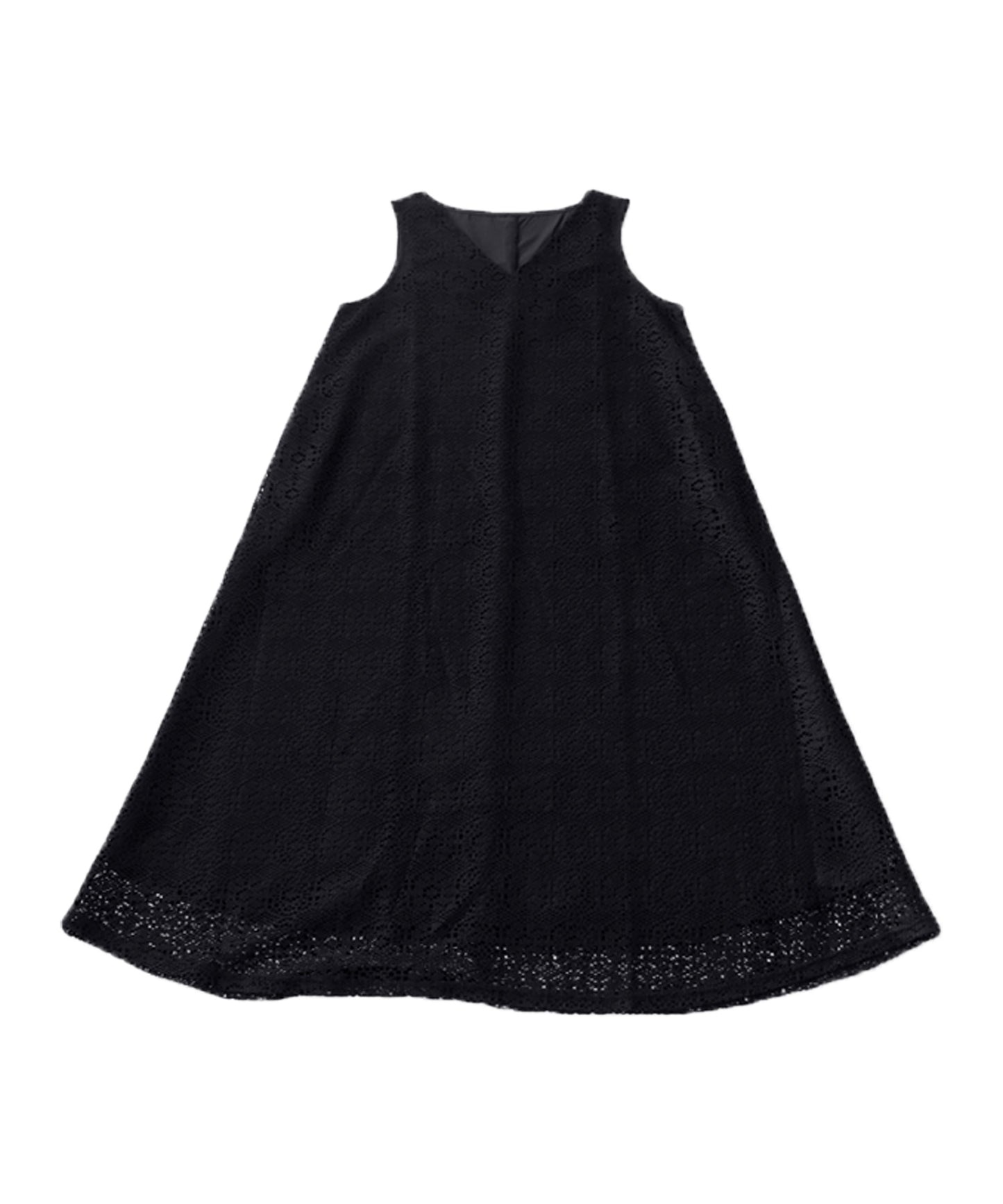 Sleeveless Lace Dress Ladies