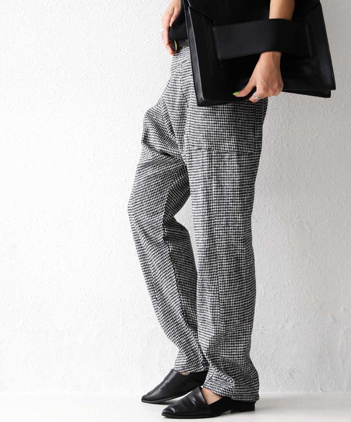 Ladies Sarouel pants Plaid