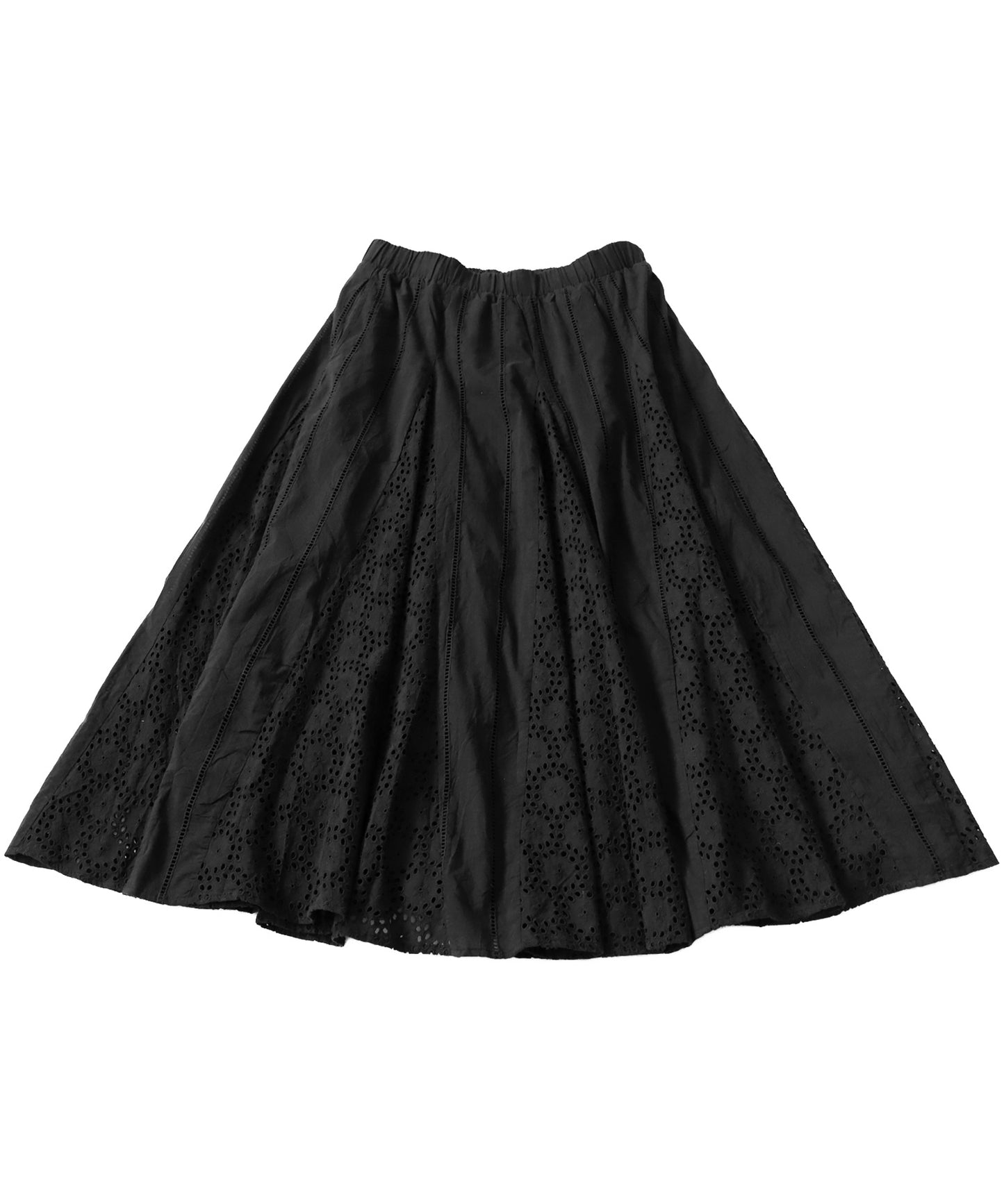 Indian Cotton Lace Flare Skirt Ladies