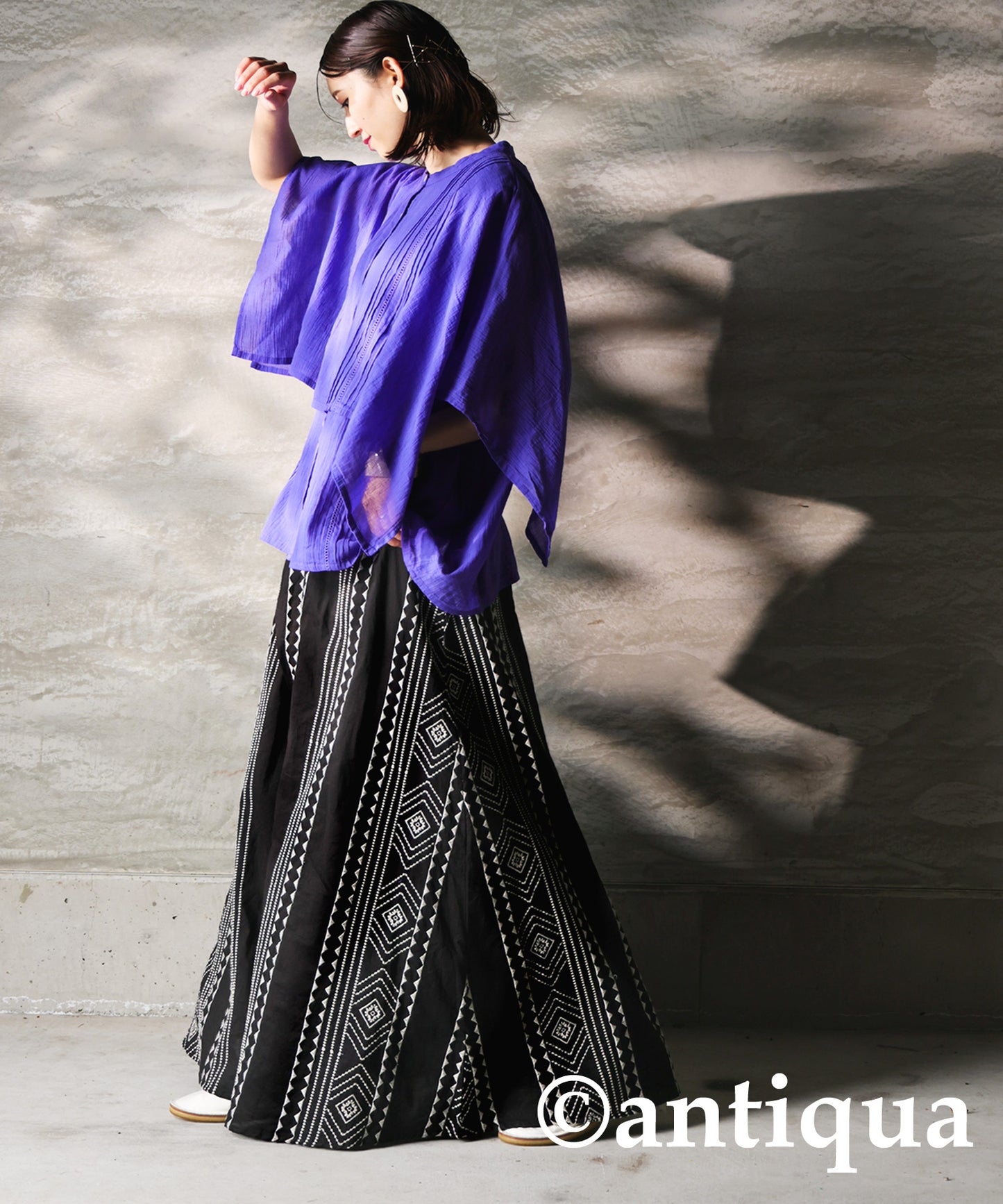 Indian Cotton Embroidery Skirt Ladies