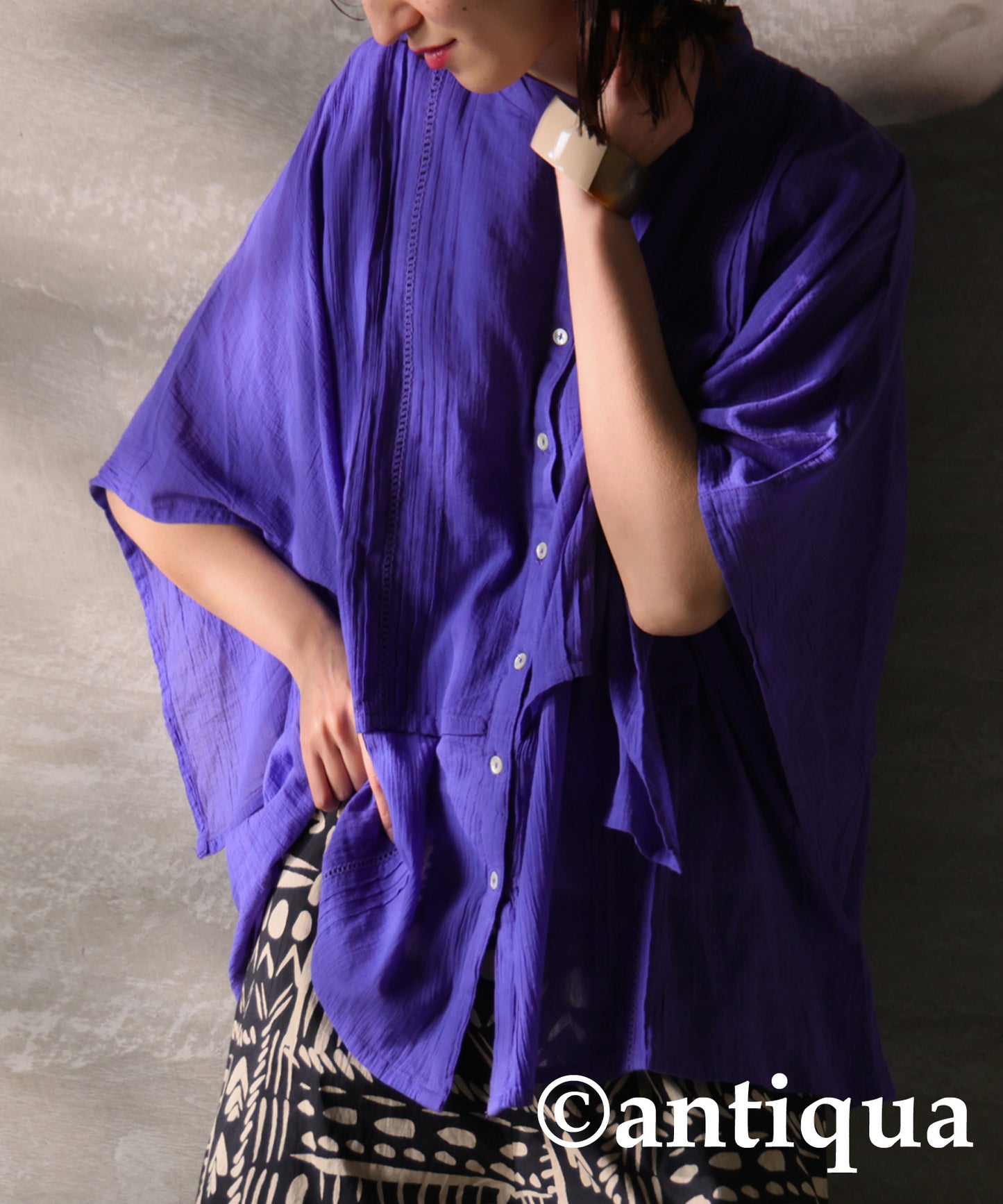 Indian Cotton Sheer Shirt Ladies