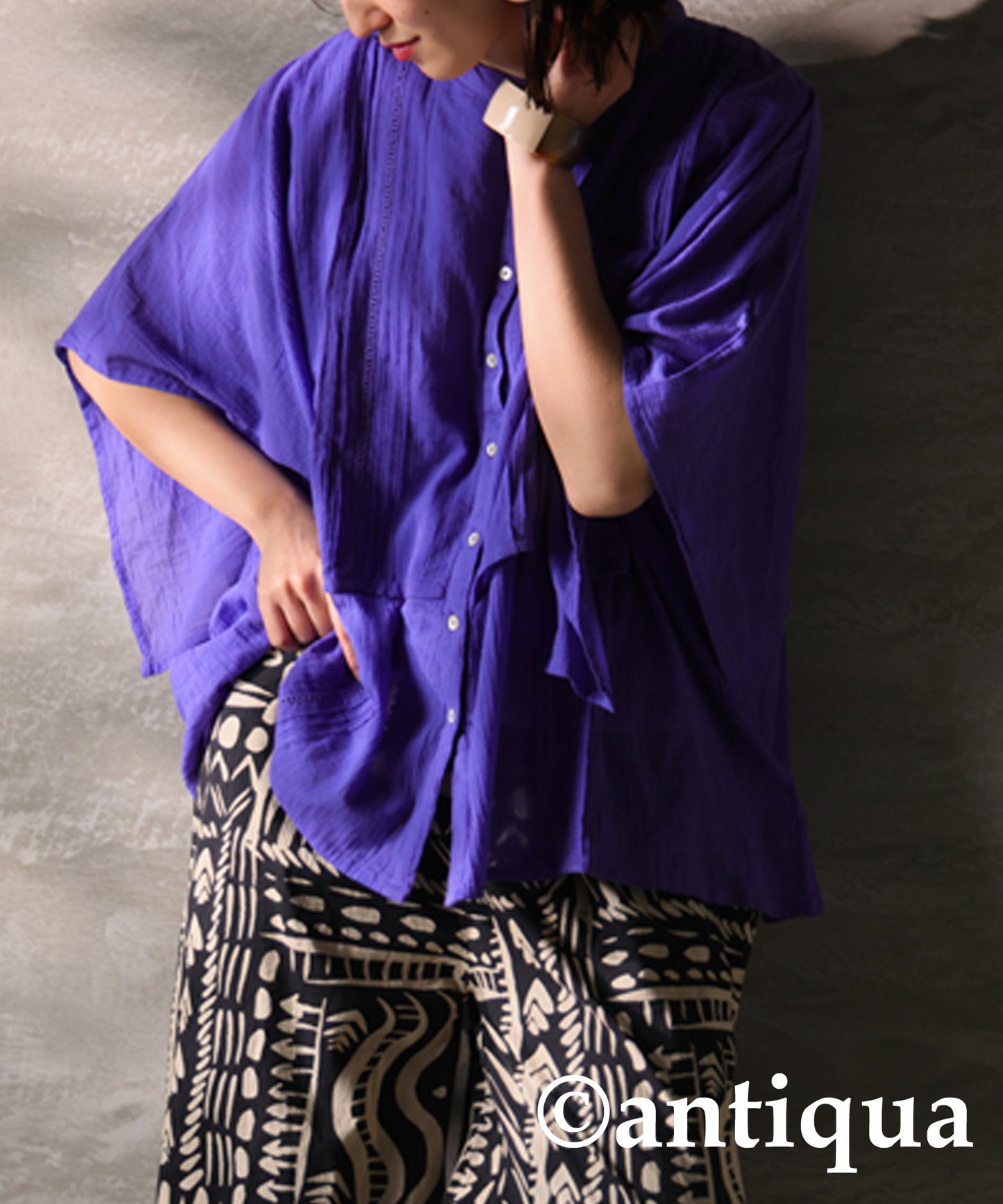 Indian Cotton Sheer Shirt Ladies