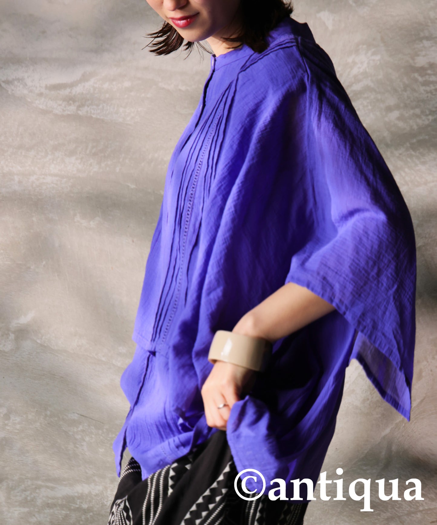 Indian Cotton Sheer Shirt Ladies