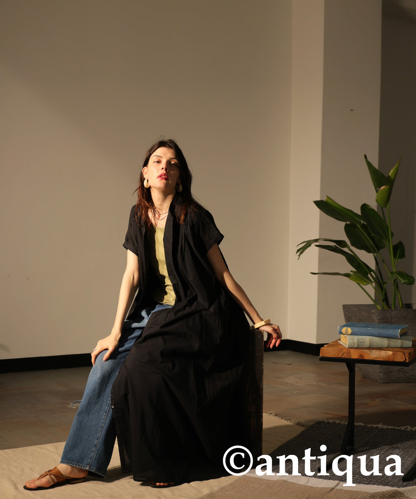 Indian Cotton Shirt Dress Ladies