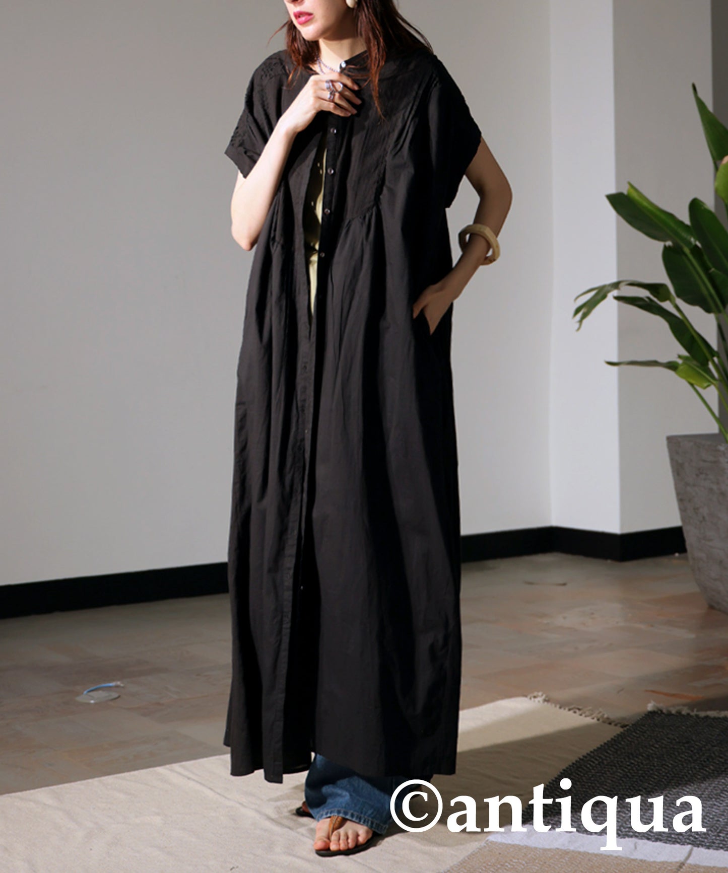 Indian Cotton Shirt Dress Ladies