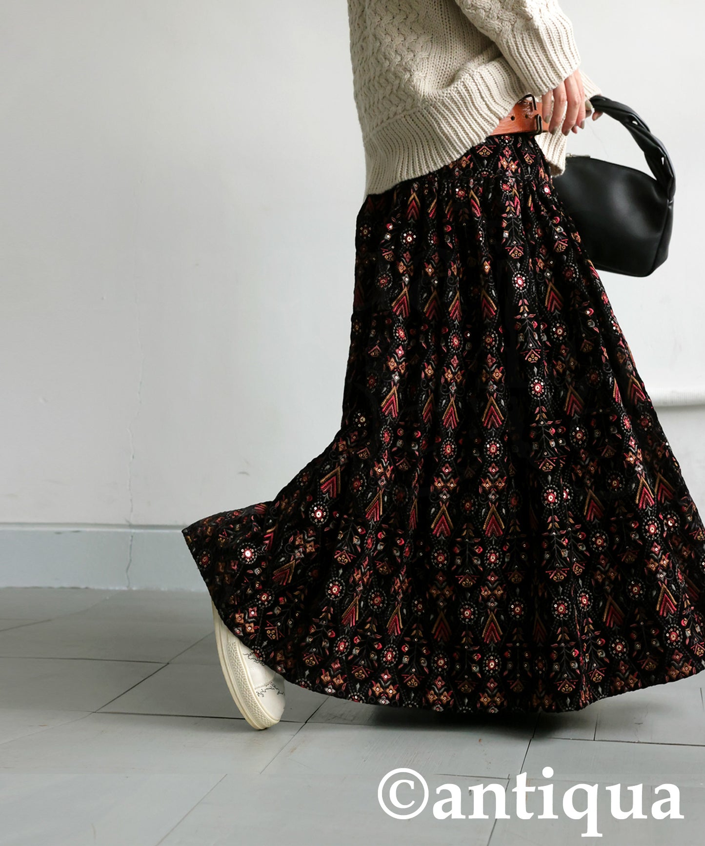 Velor Skirt Ladies