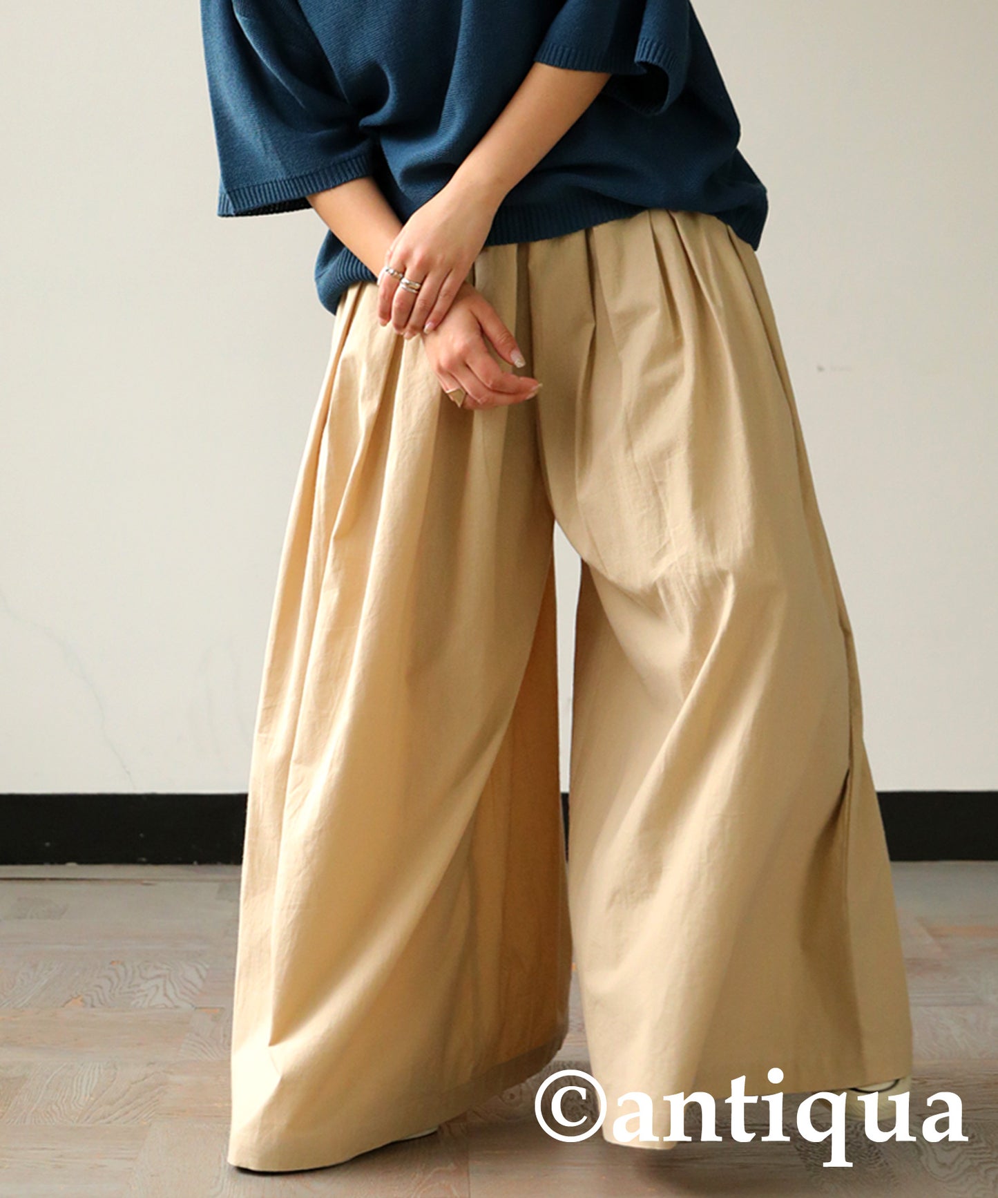 Indian Cotton Wide Pants Ladies