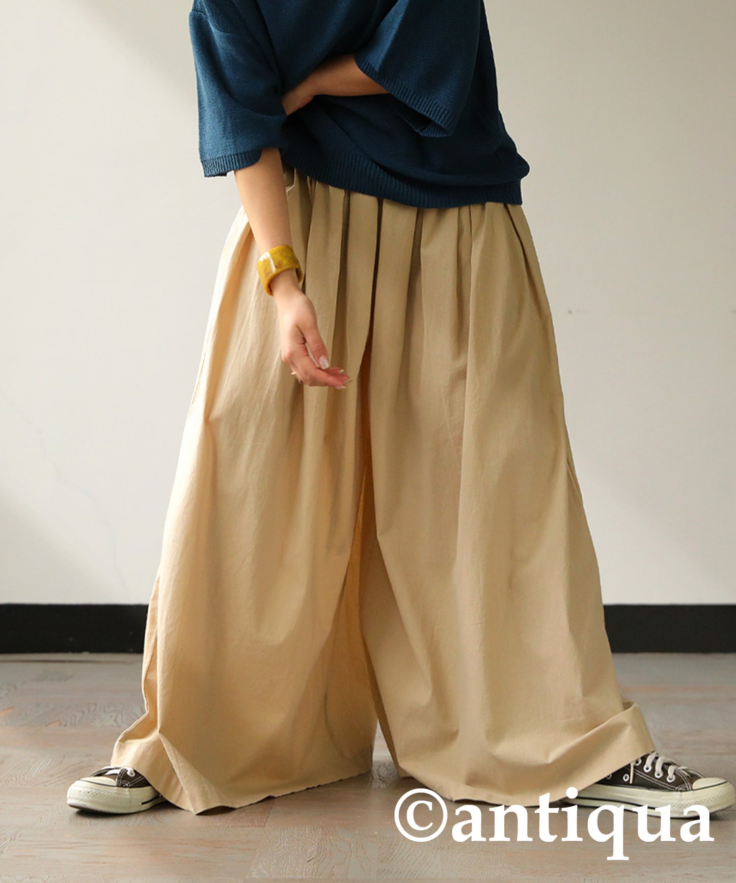 Indian Cotton Wide Pants Ladies