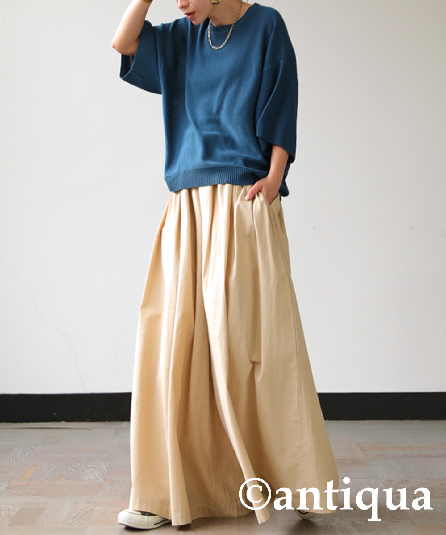 Indian Cotton Wide Pants Ladies