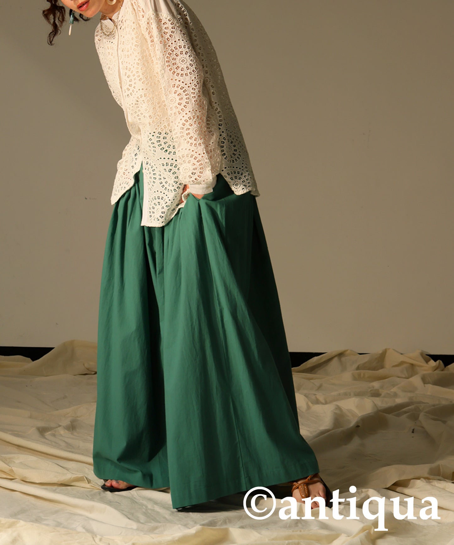 Indian Cotton Wide Pants Ladies