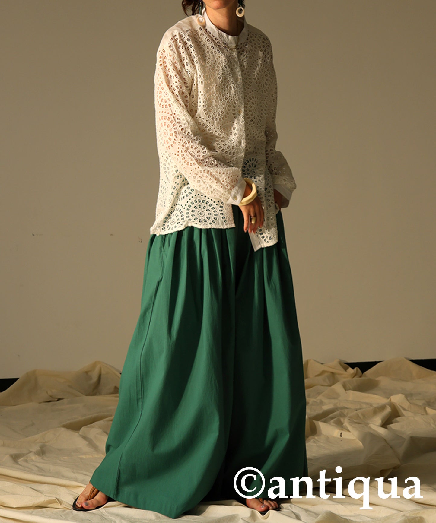 Indian Cotton Wide Pants Ladies