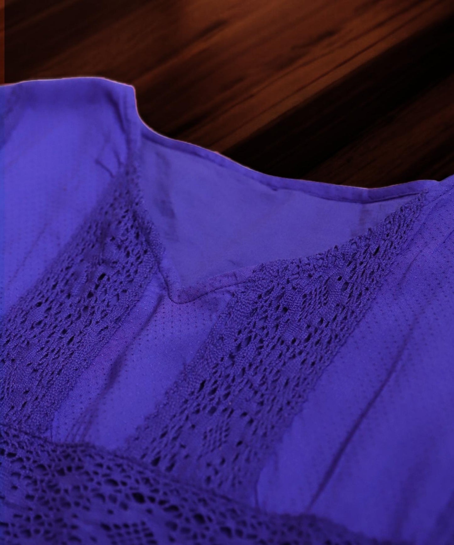 Ladies Indian Cotton Embroidery Dress